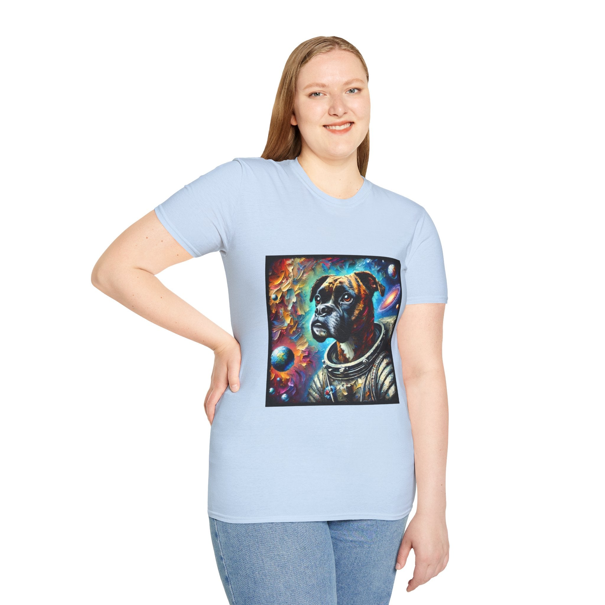 Boxer Cosmic Dream | Unisex Dog T-Shirt