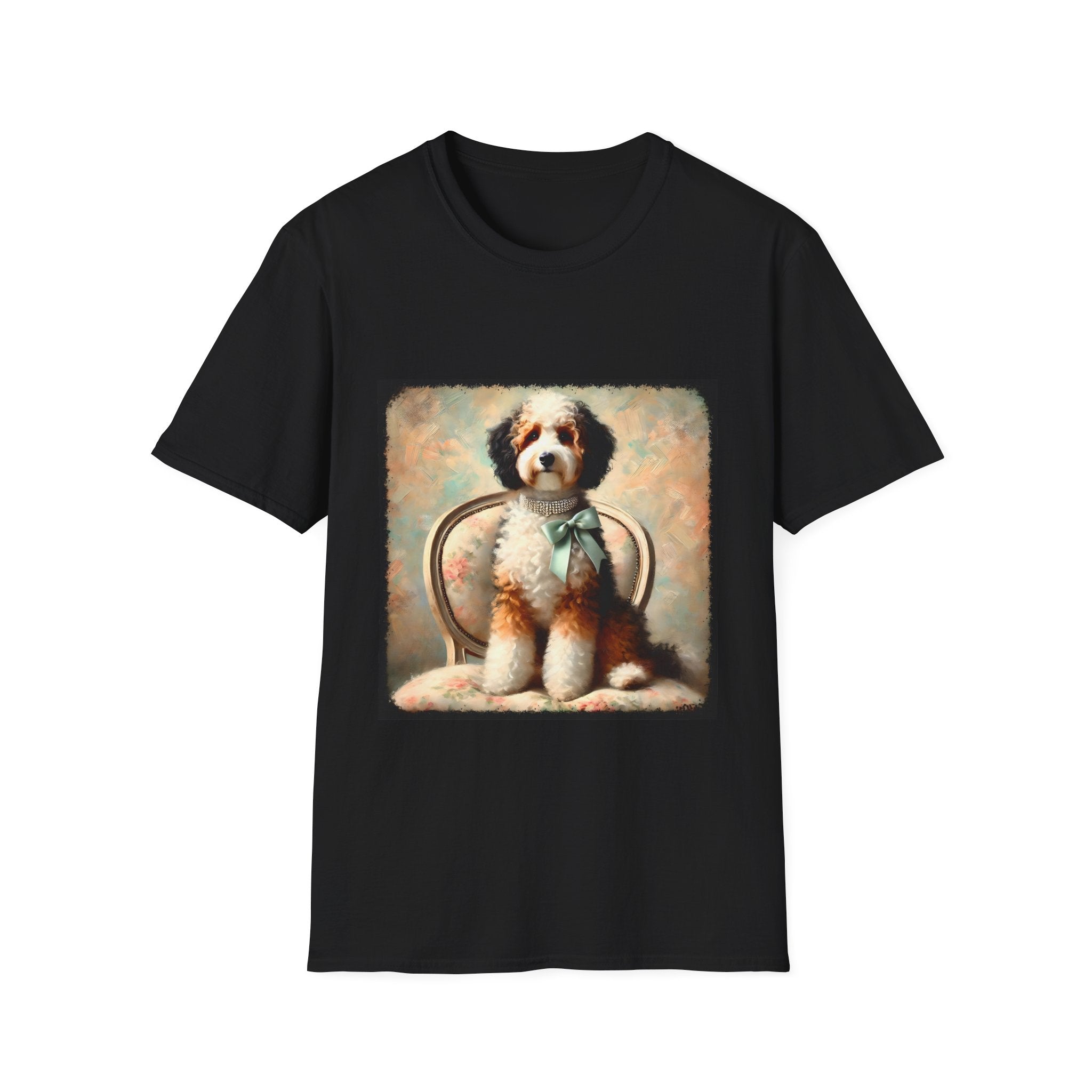 Bernedoodle Poised Classic | Unisex Dog T-Shirt