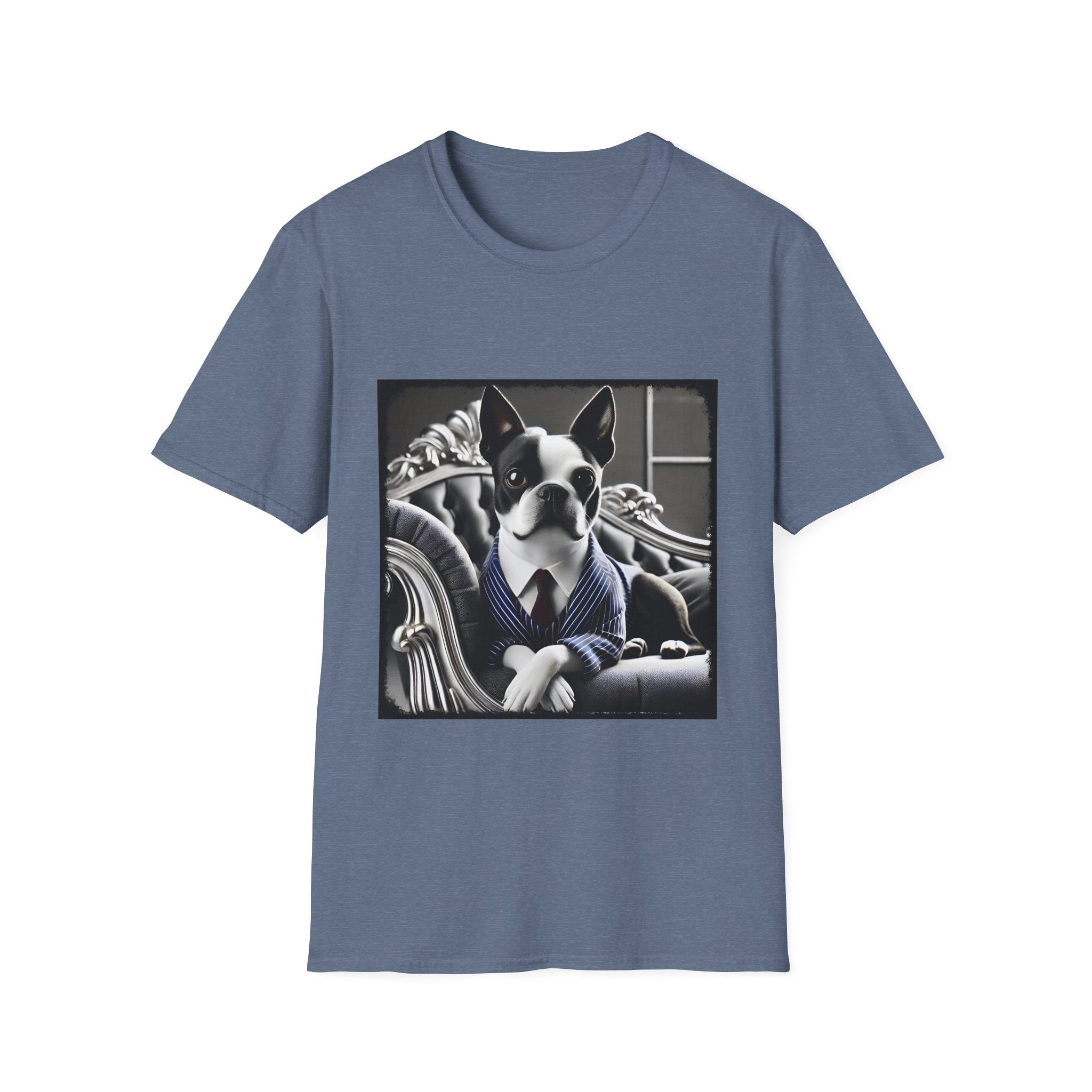Boston Terrier dog apparel Dapper Dude print
