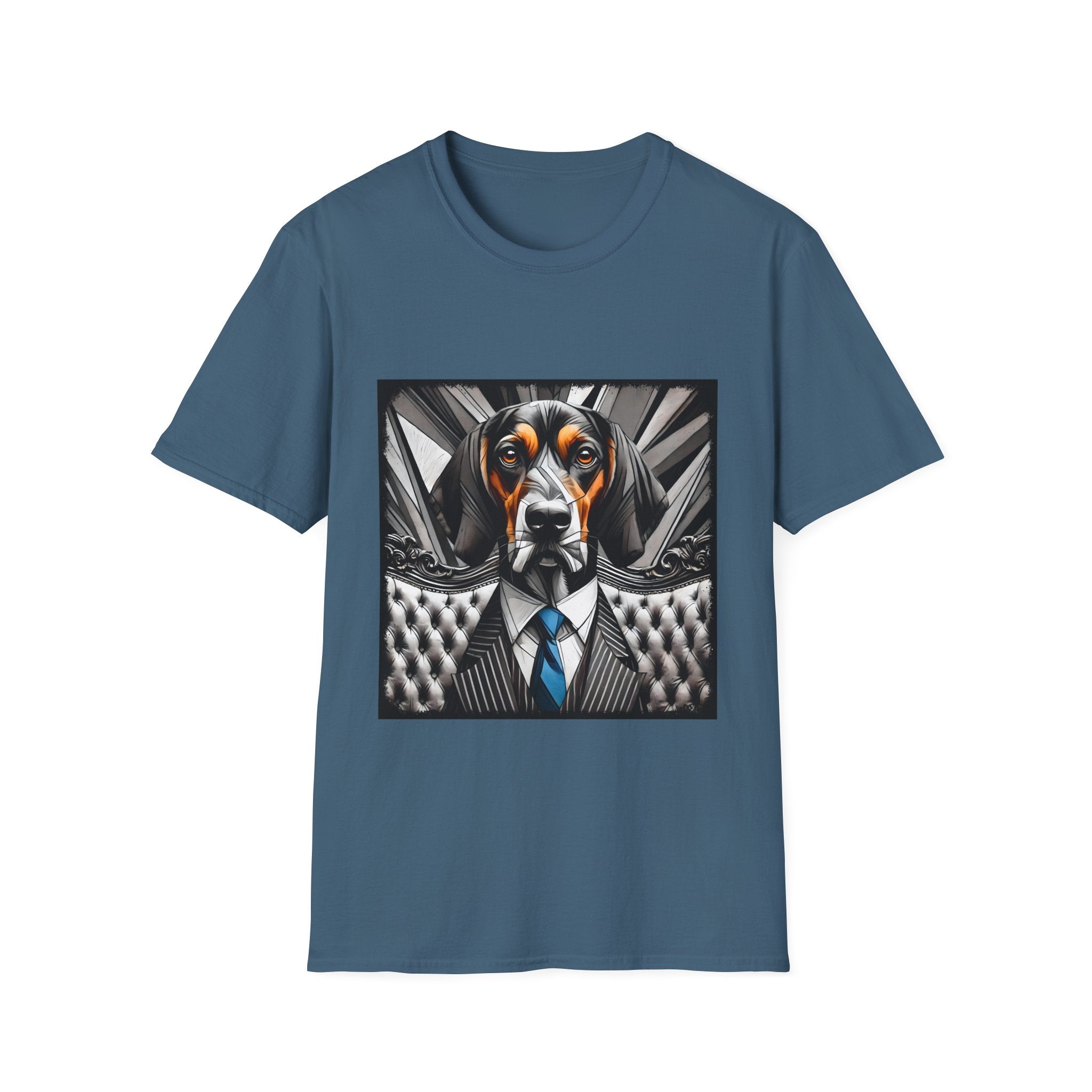 Coonhound Bold Gentleman | Unisex Dog T-Shirt