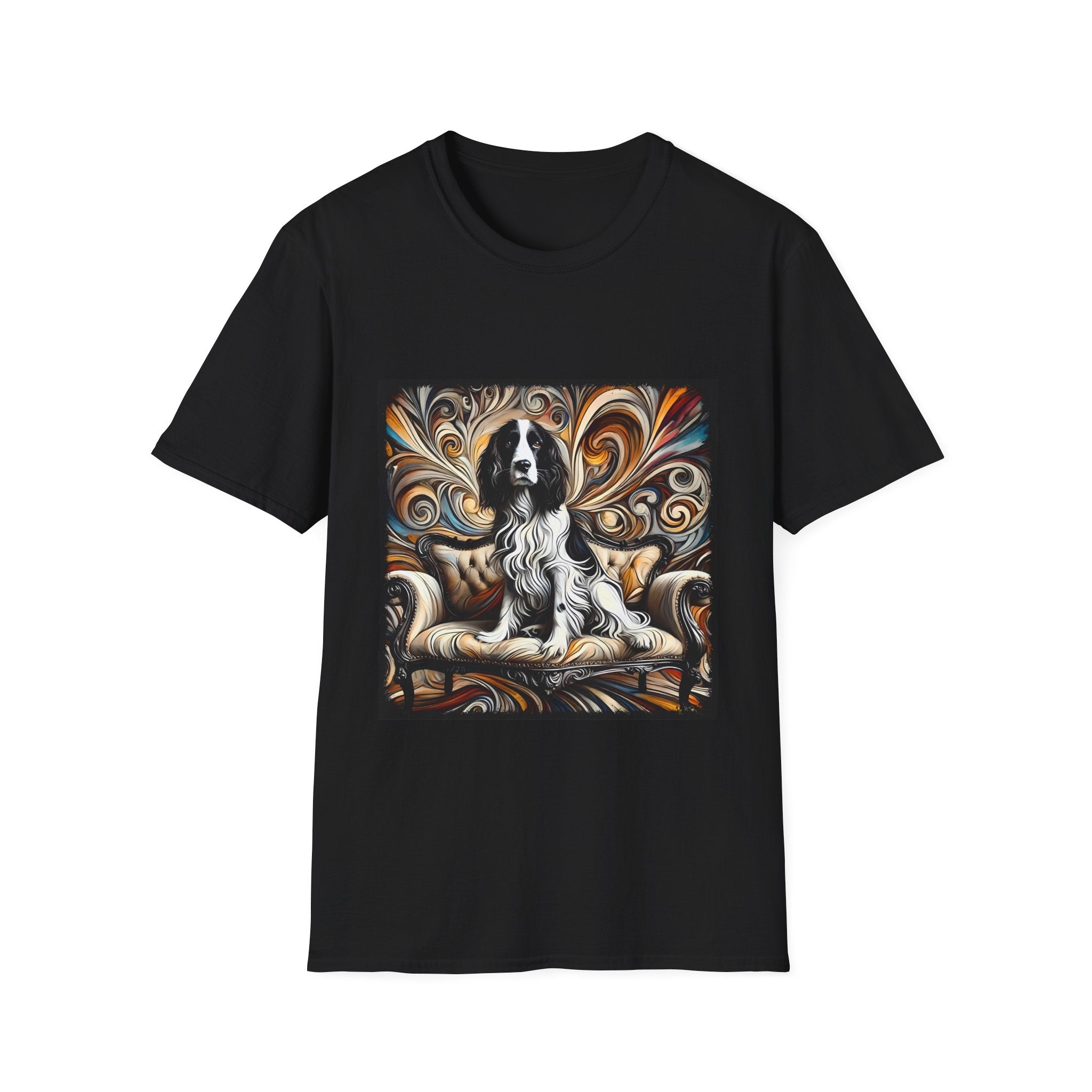 English Springer Spaniel Warm Swirl | Unisex Dog T-Shirt
