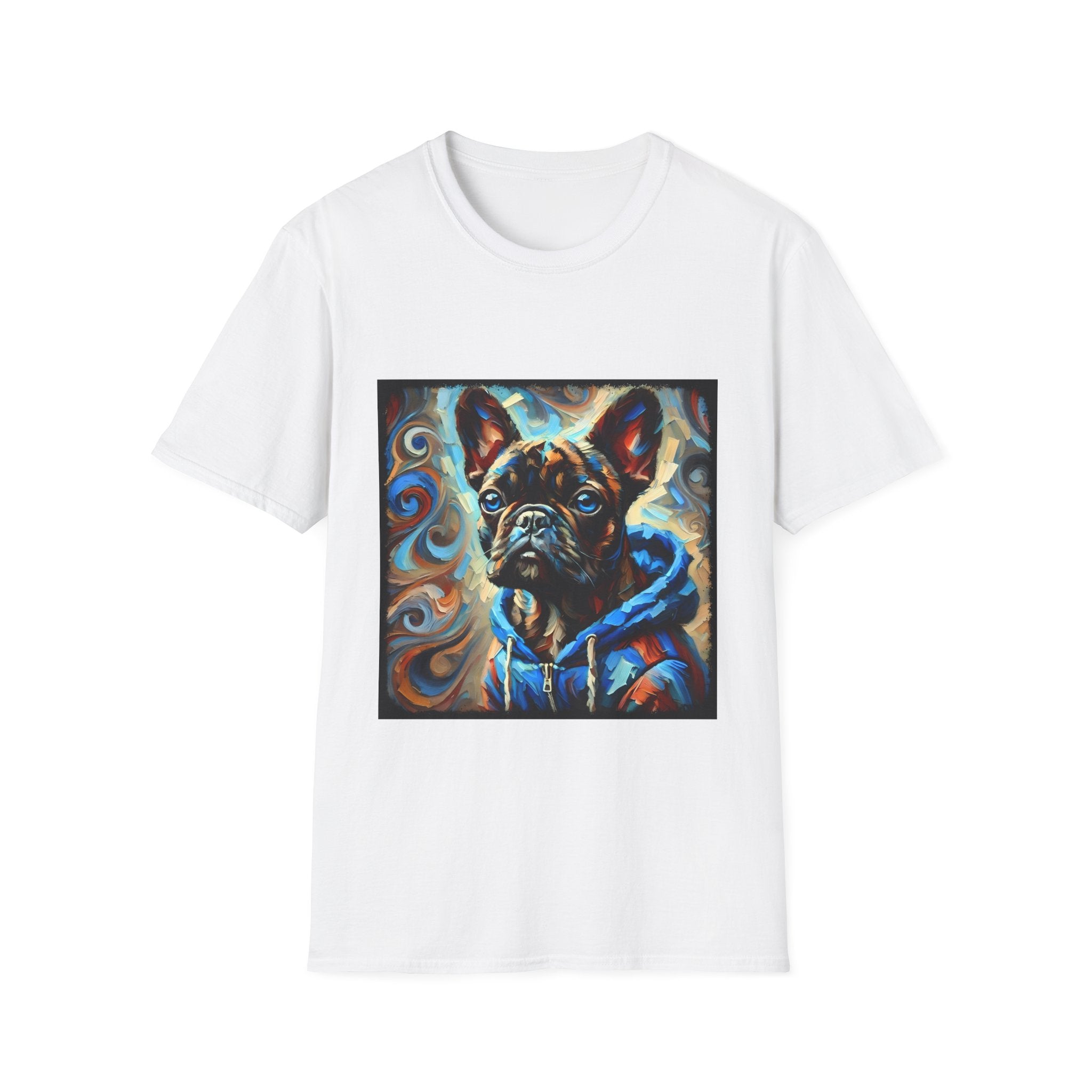 French Bulldog Brindle Bruh Swirl | Unisex Dog T-Shirt