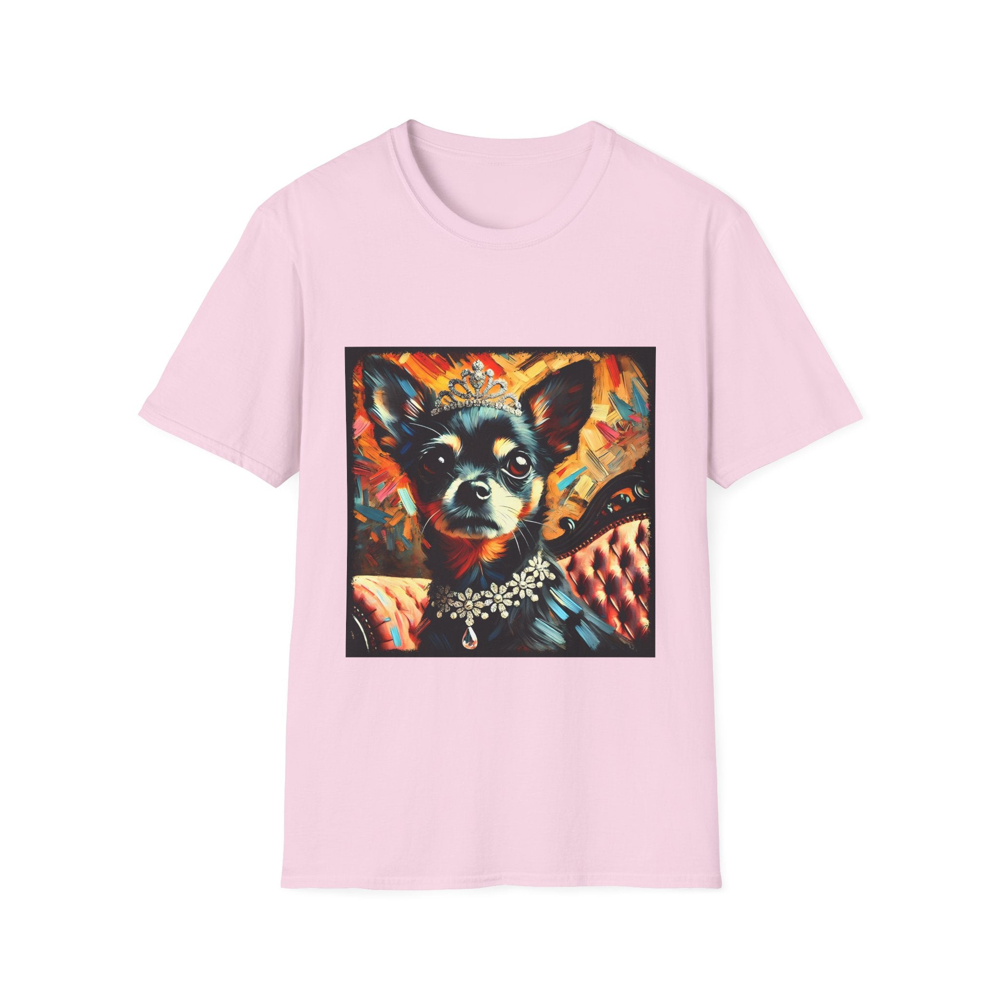 Chihuahua Poised Princess Classic | Unisex Dog T-Shirt