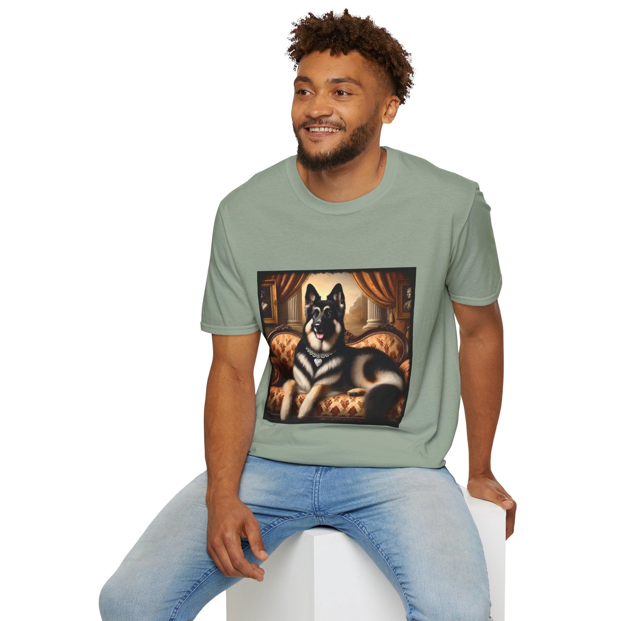 German Shepherd Diamond Diva | Unisex Dog T-Shirt