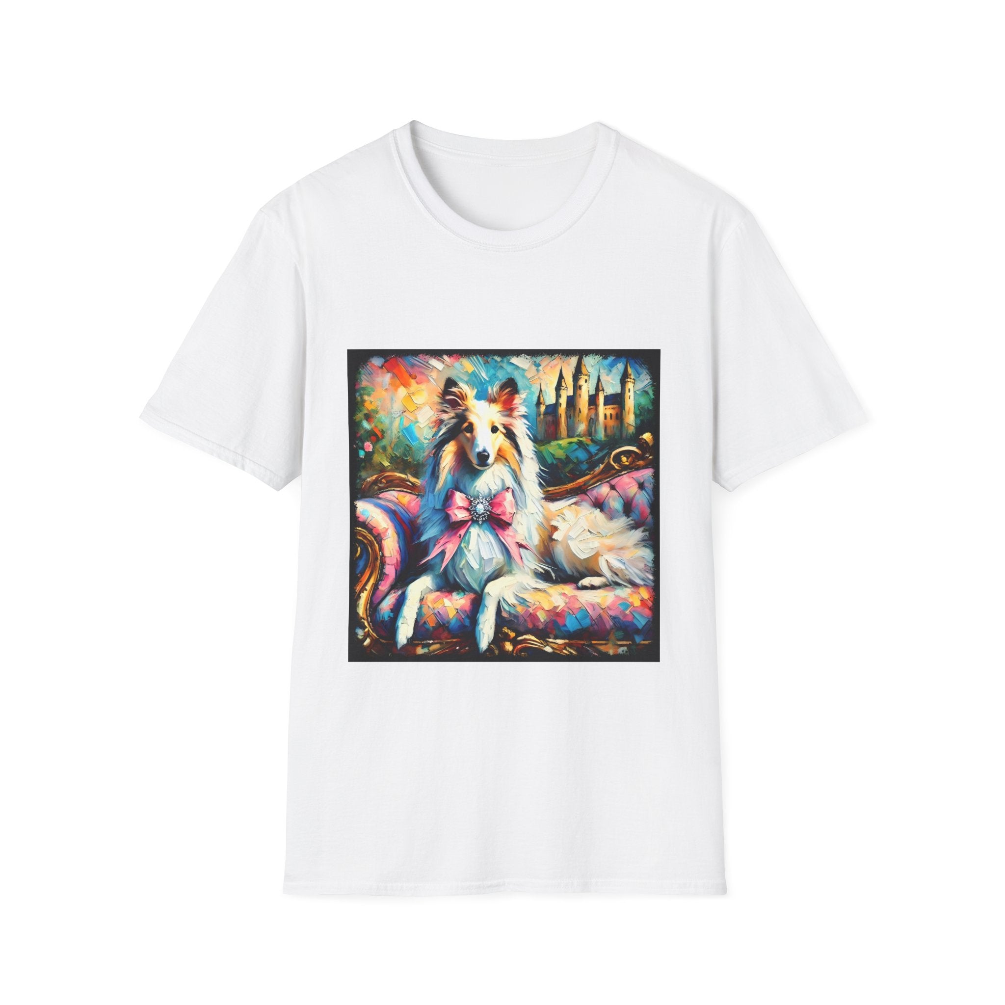 Collie Diamond Princess Classic | Unisex Dog T-Shirt