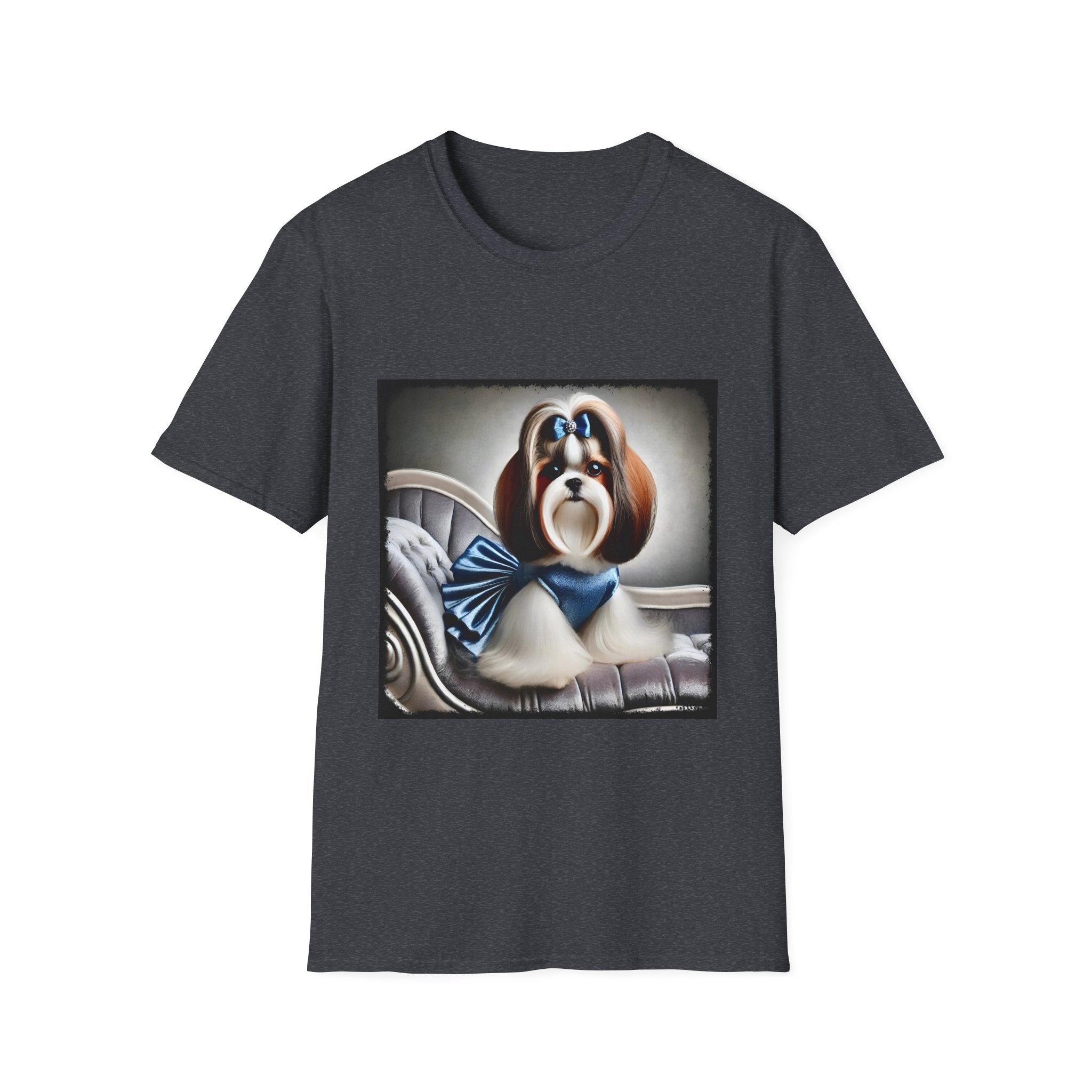 Shih Tzu Blue Belle | Unisex Dog T-Shirt