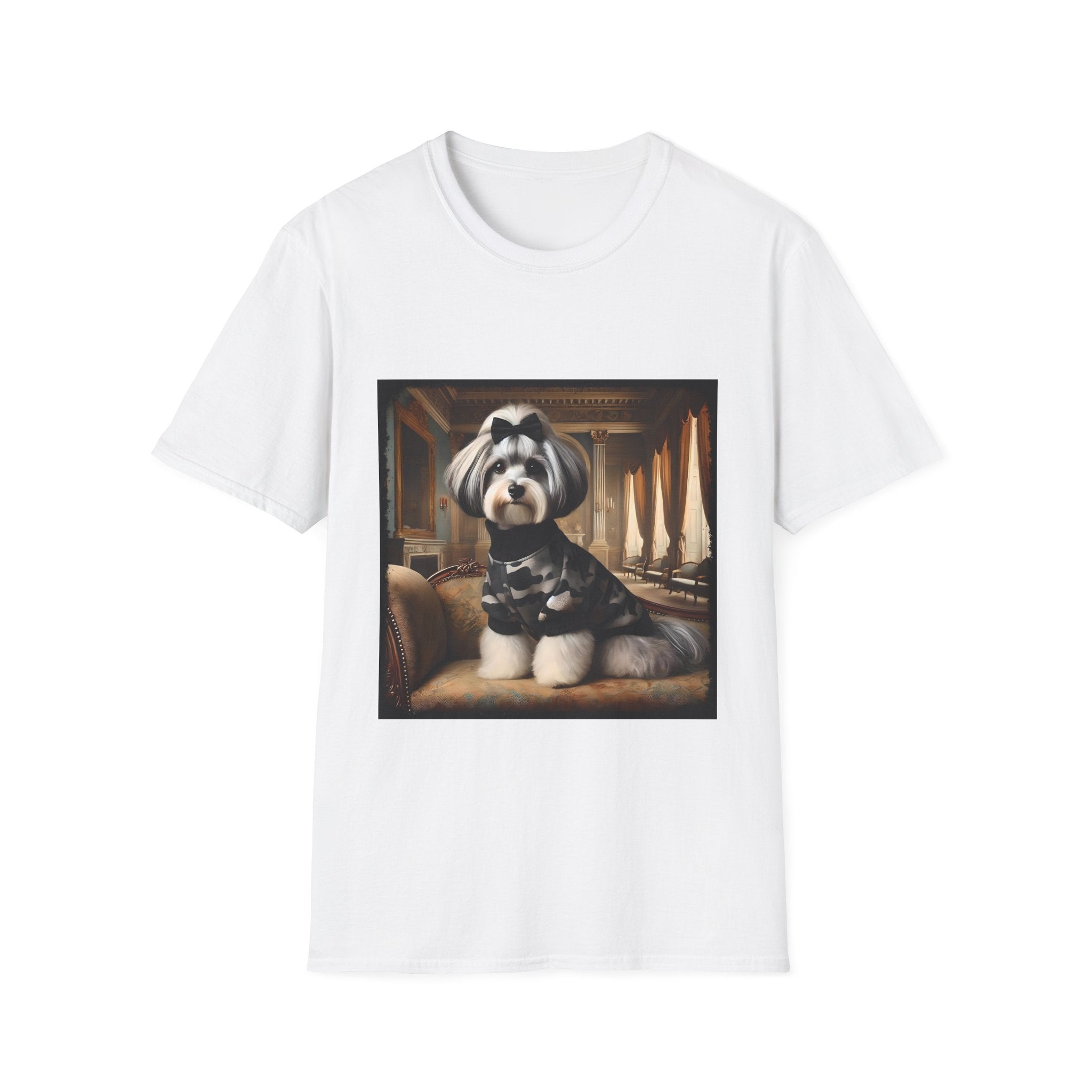 Havanese Posh Camo Cutie |  Unisex Dog T-Shirt