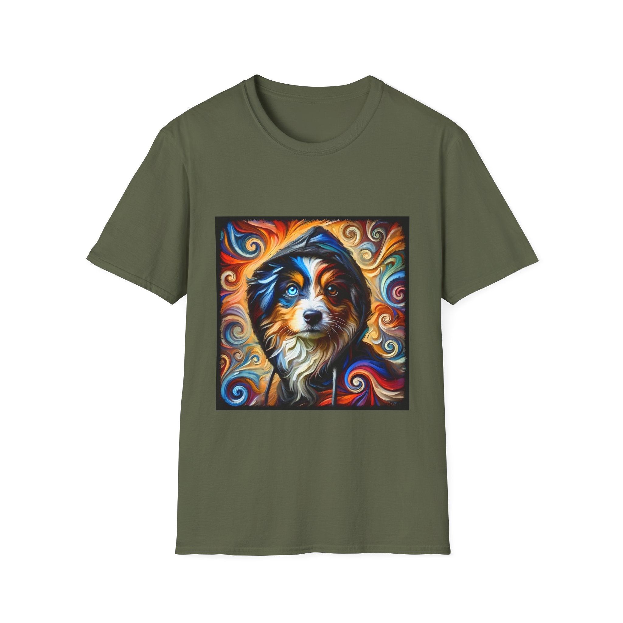 Miniature American Shepherd Hoodie Swirl | Unisex Dog T-Shirt