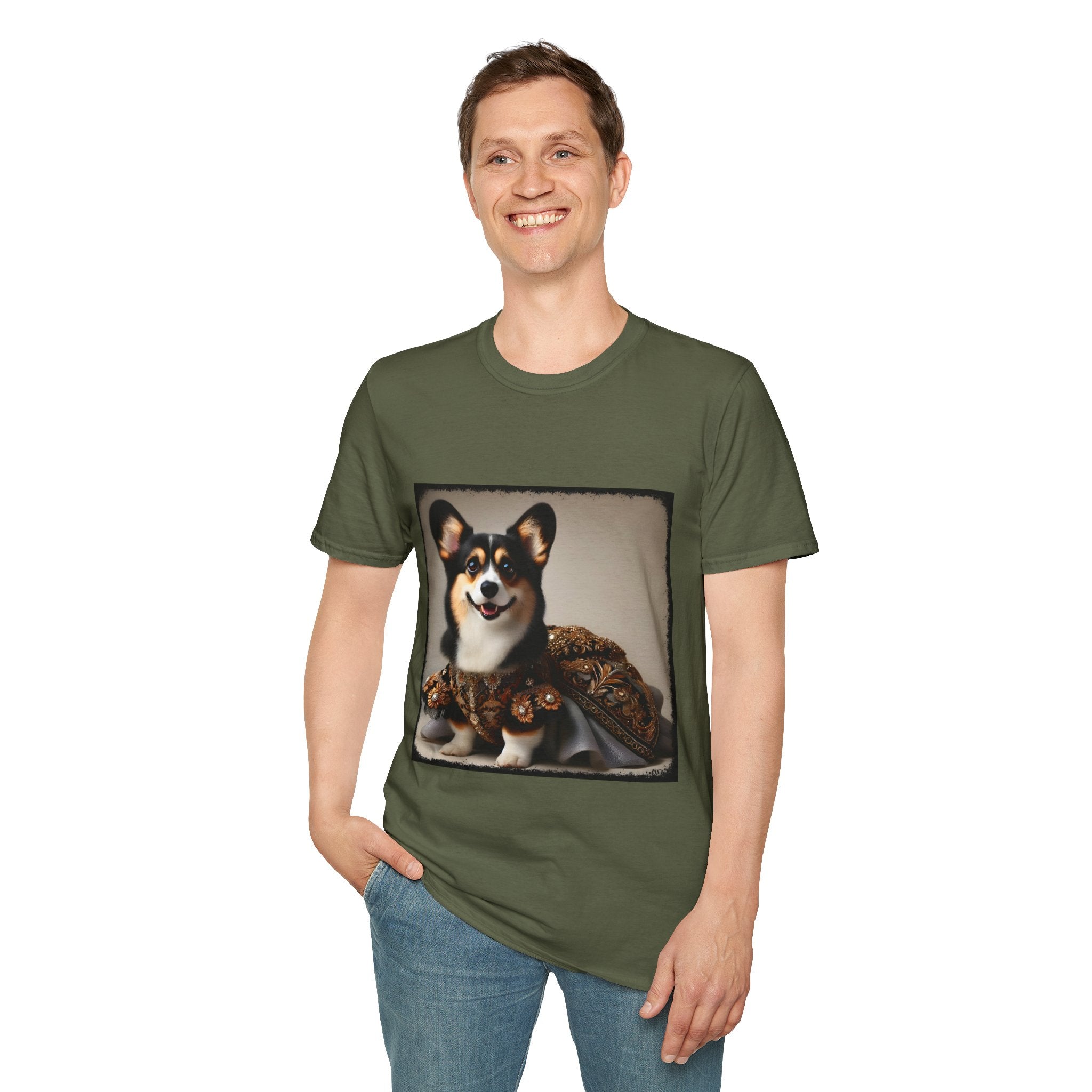 Pembroke Welsh Corgi Ballroom Babe | Unisex Dog T-Shirt