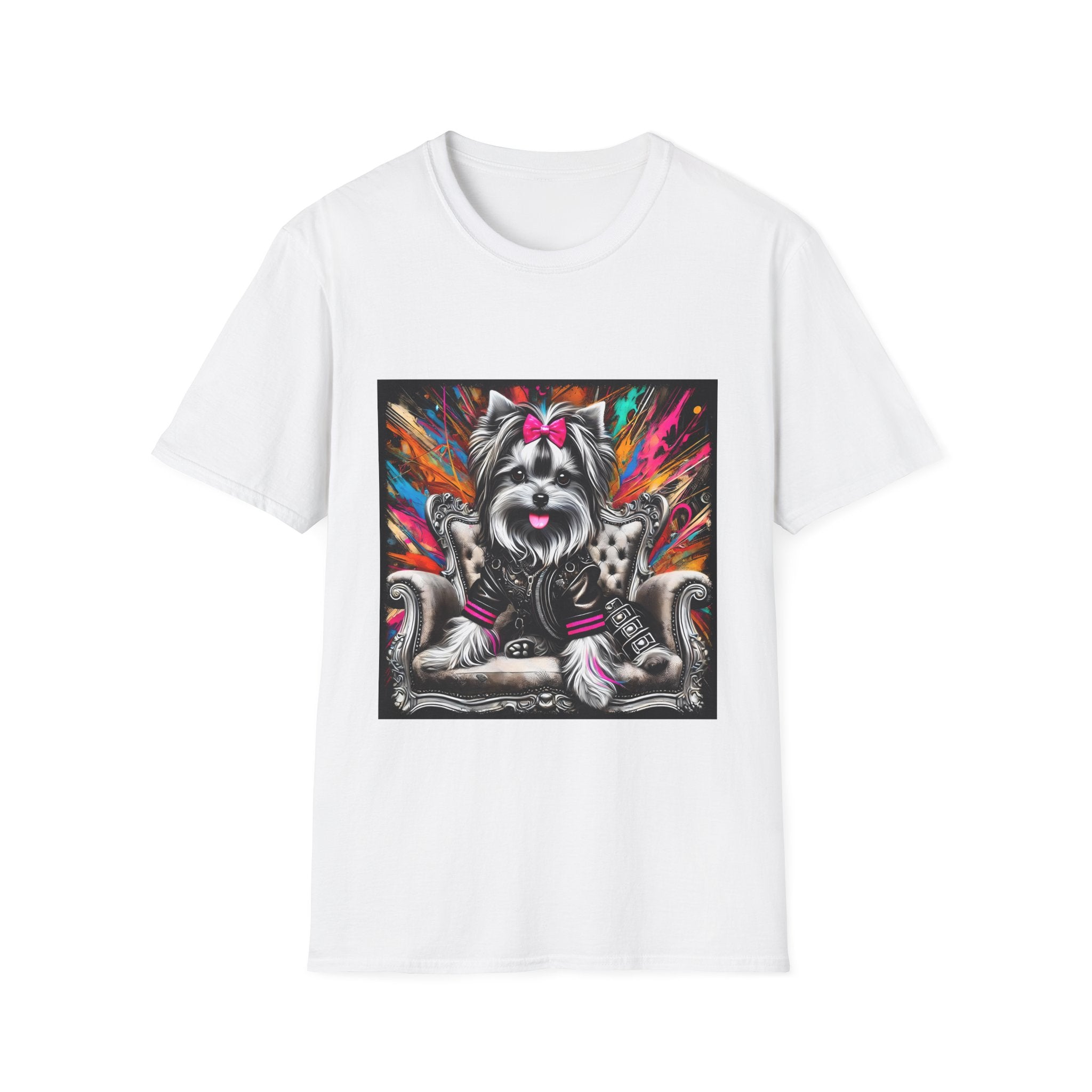 Yorkshire Terrier Bold Rocker  | Unisex Dog T-Shirt