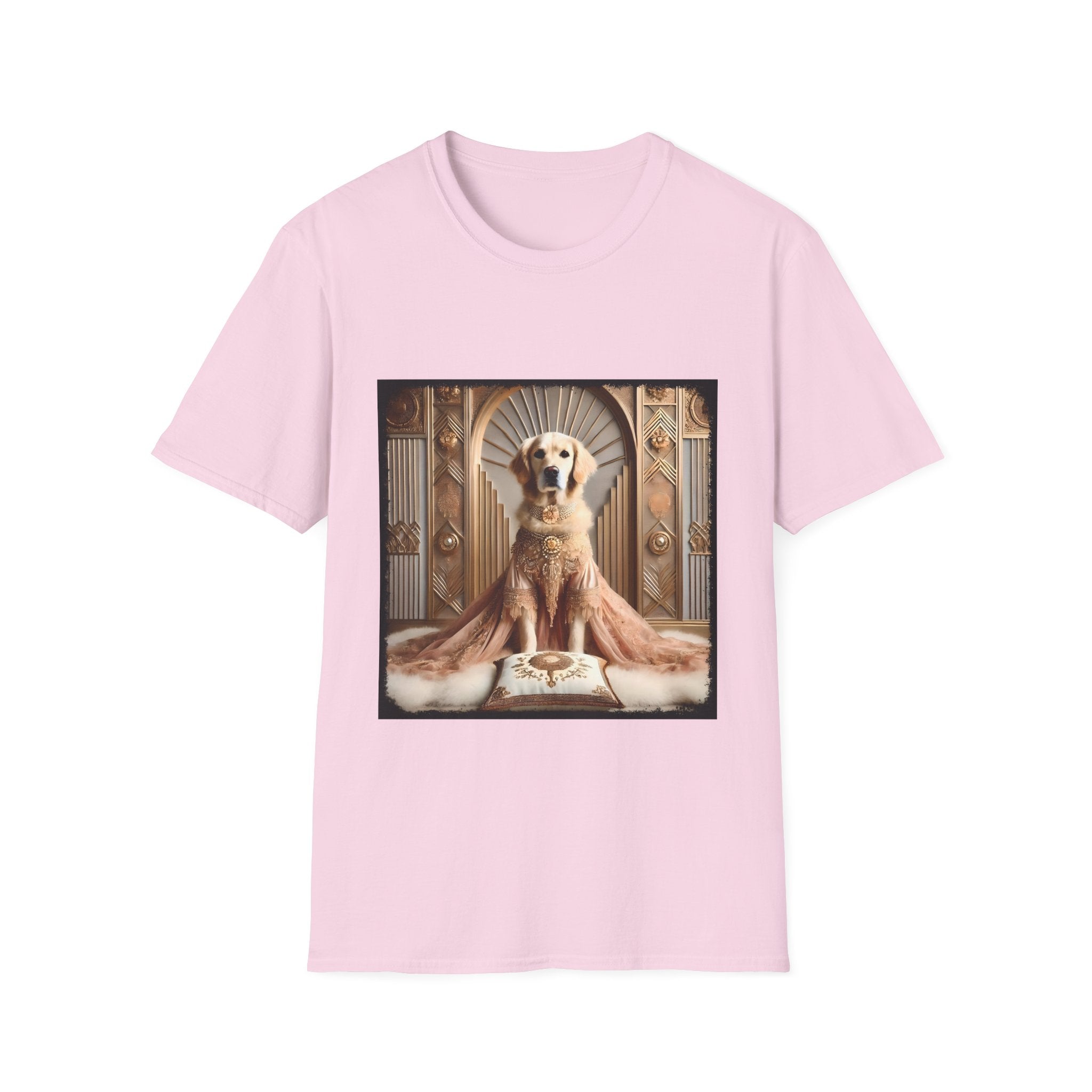 Golden Retriever Luxe Lady | Unisex Dog T-Shirt
