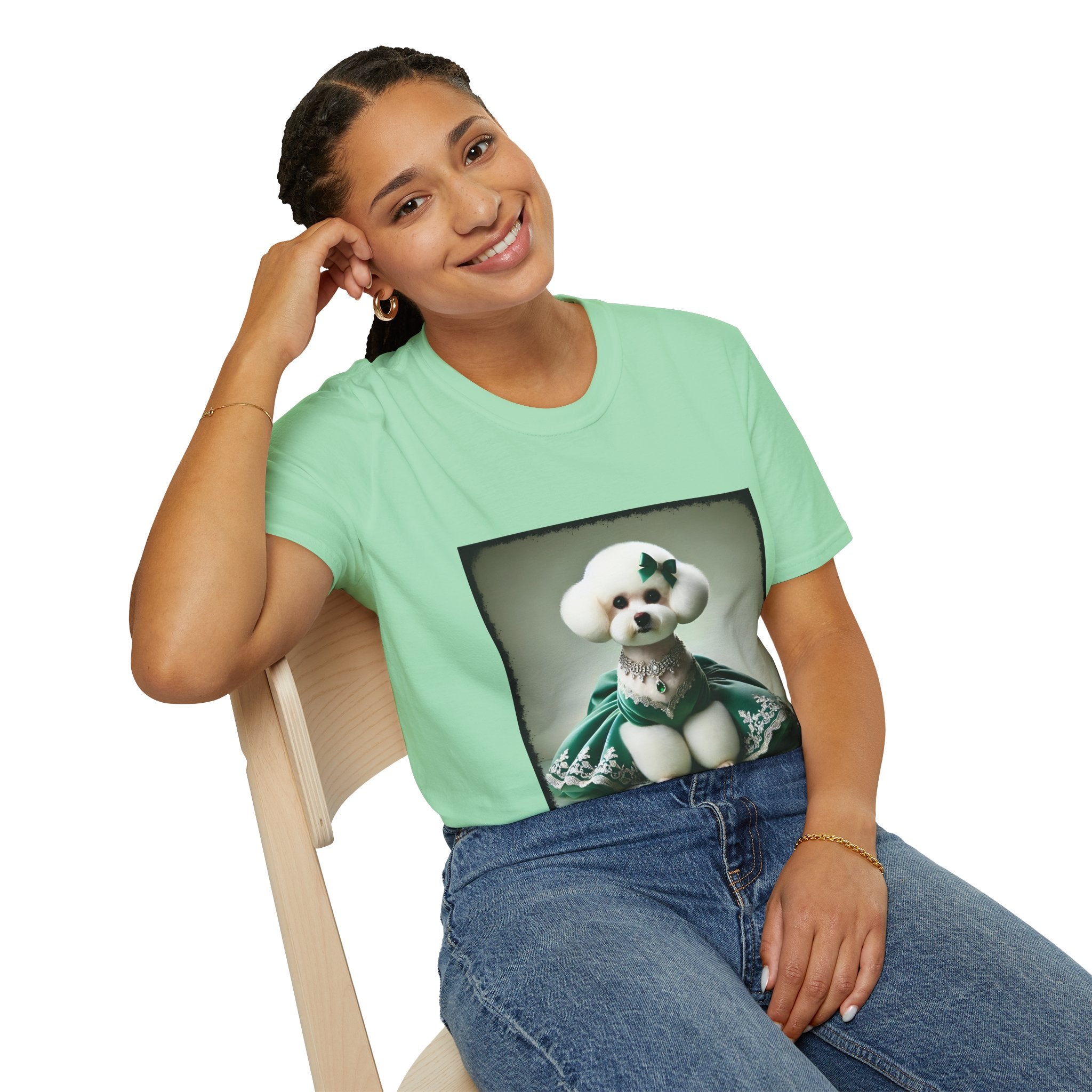 Bichon Frise Classy Cutie | Unisex Dog T-Shirt