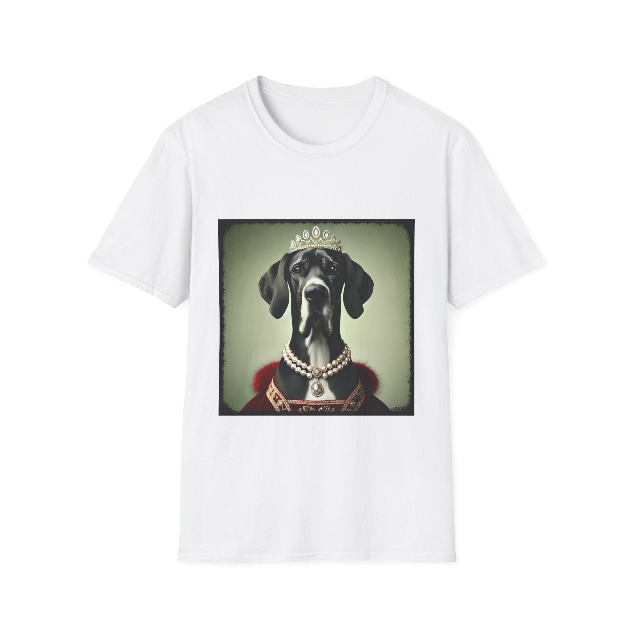 Great Dane Pearl Princess | Unisex Dog T-Shirt
