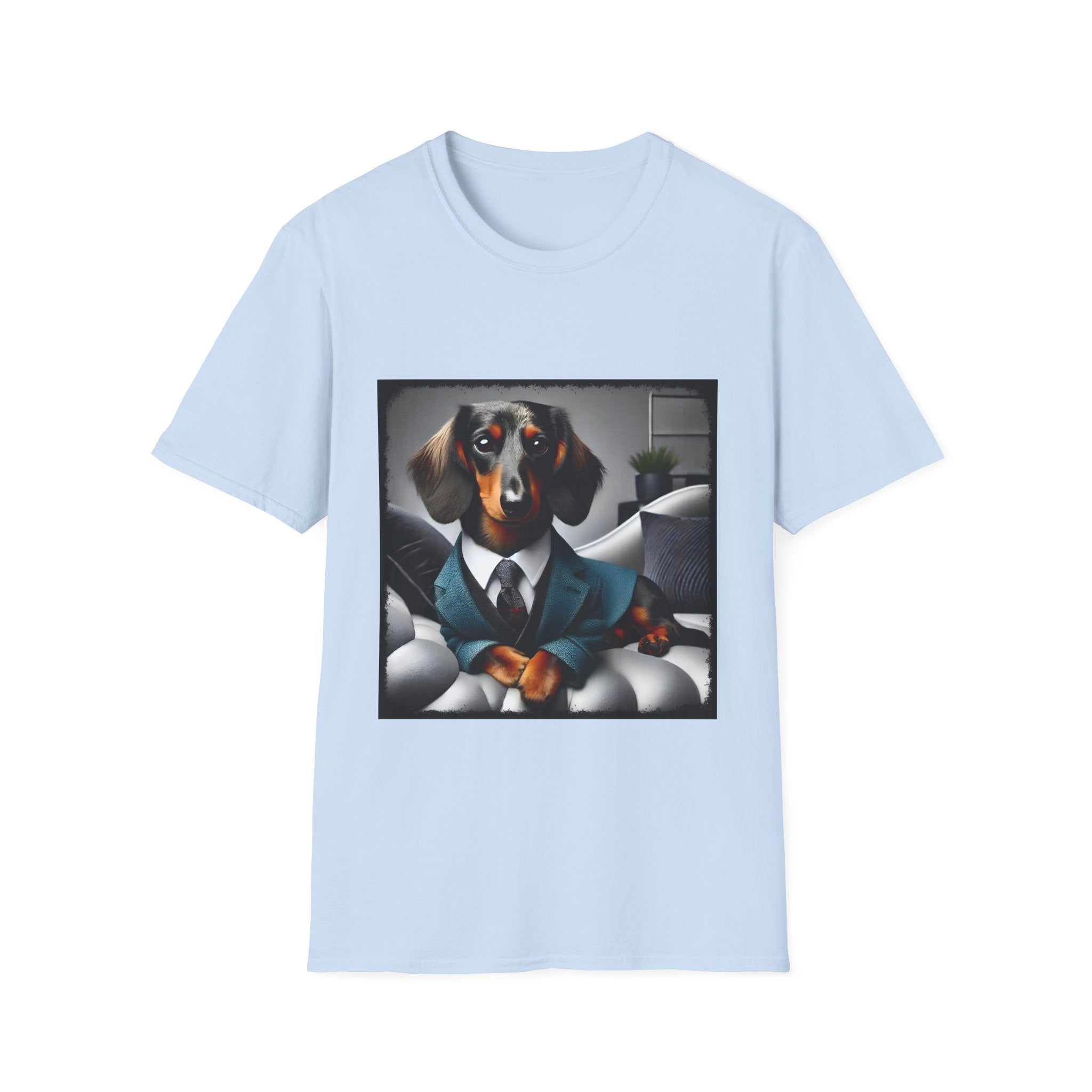 Dachshund Cool Collar | Unisex Dog T-Shirt