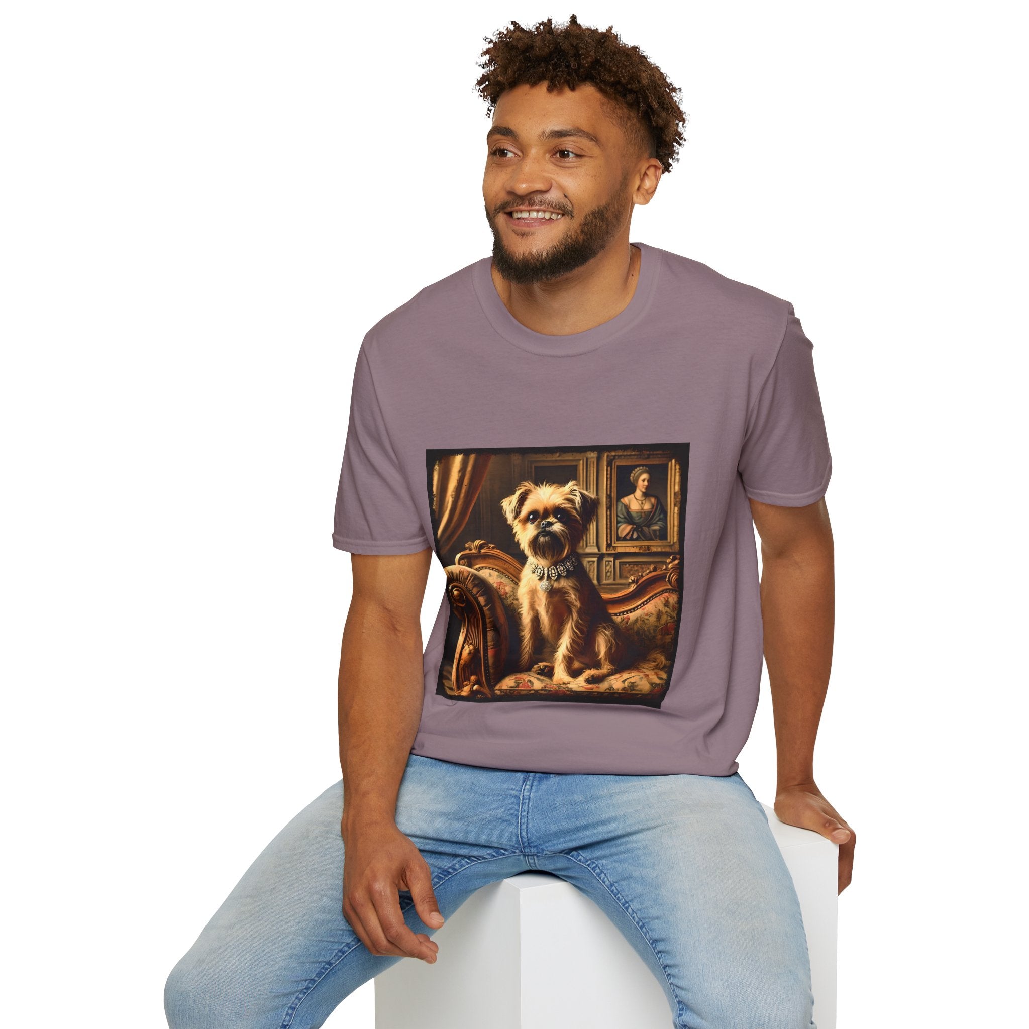 Brussels Griffon Posh Princess | Unisex Dog T-Shirt