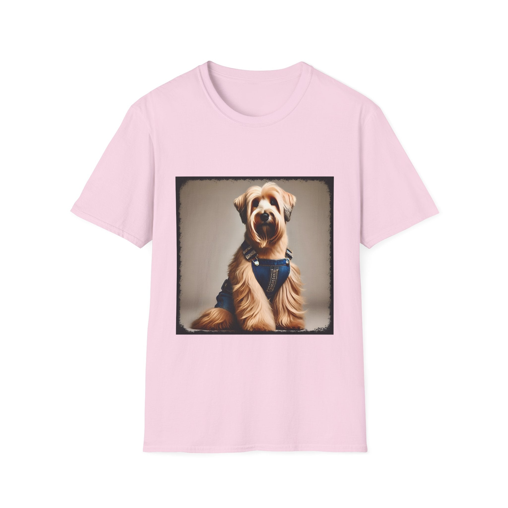 Wheaten Terrier Denim Doll | Unisex Dog T-Shirt