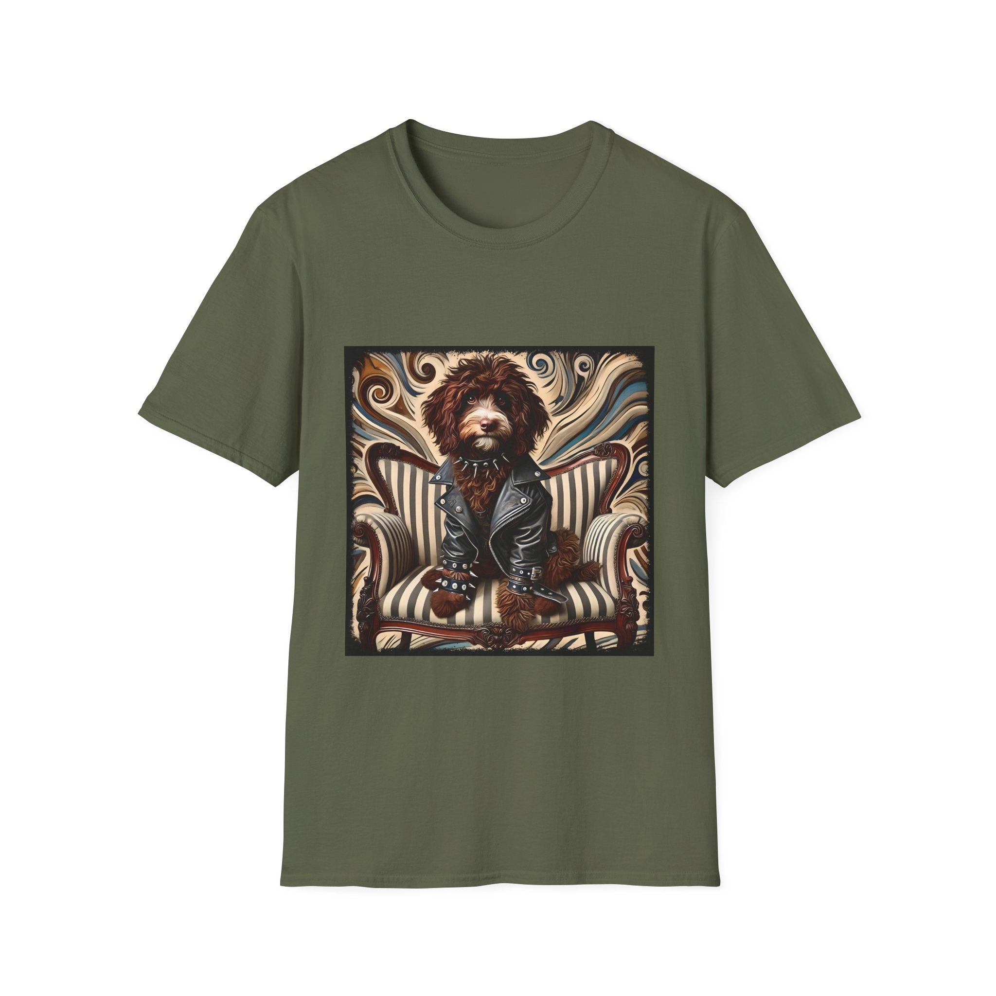 Labradoodle Chocolate Rocker | Unisex Dog T-Shirt