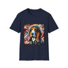 Basset Hound Hoodie Swirl | Unisex Dog T-Shirt