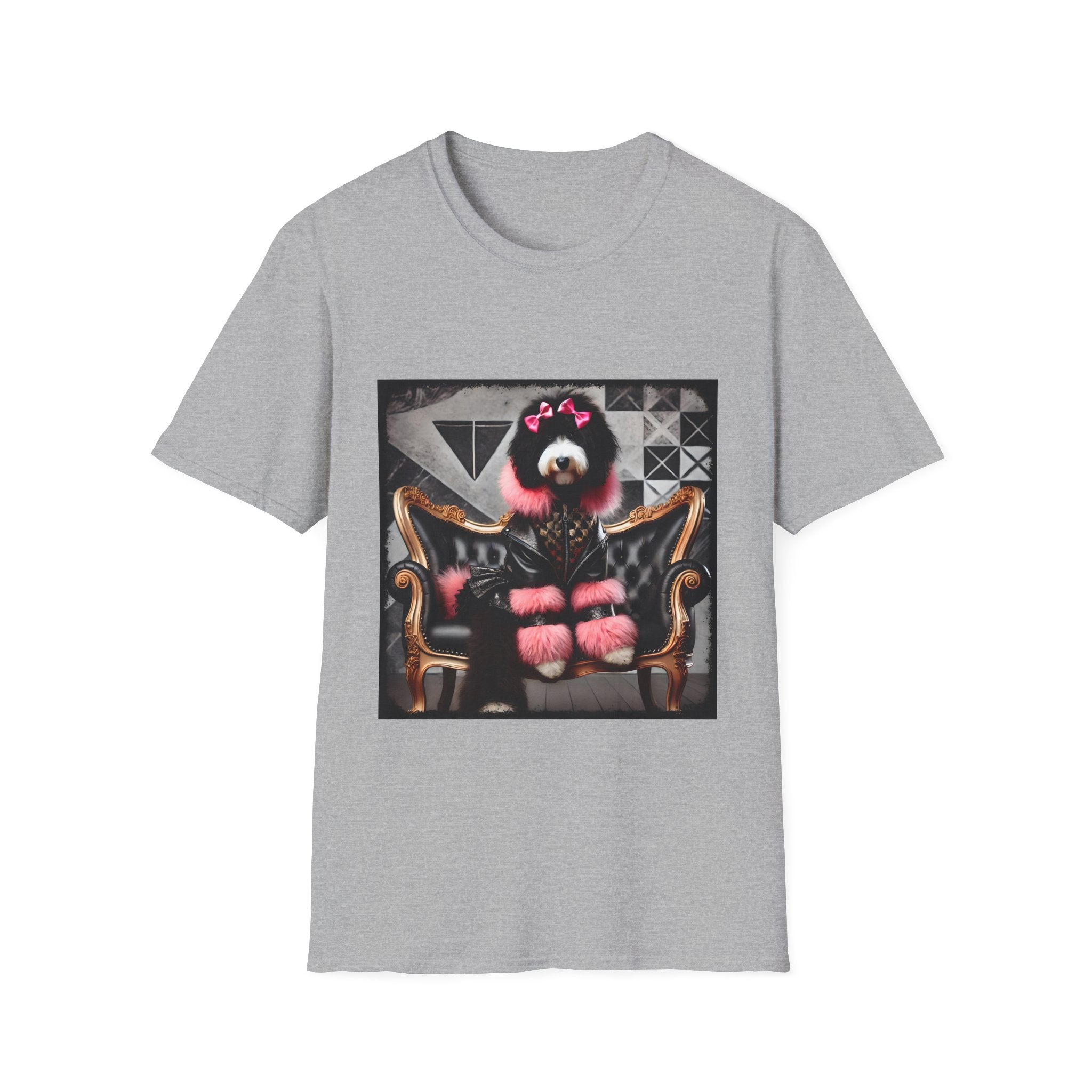 Bernedoodle Chic Rocker | Unisex Dog T-Shirt