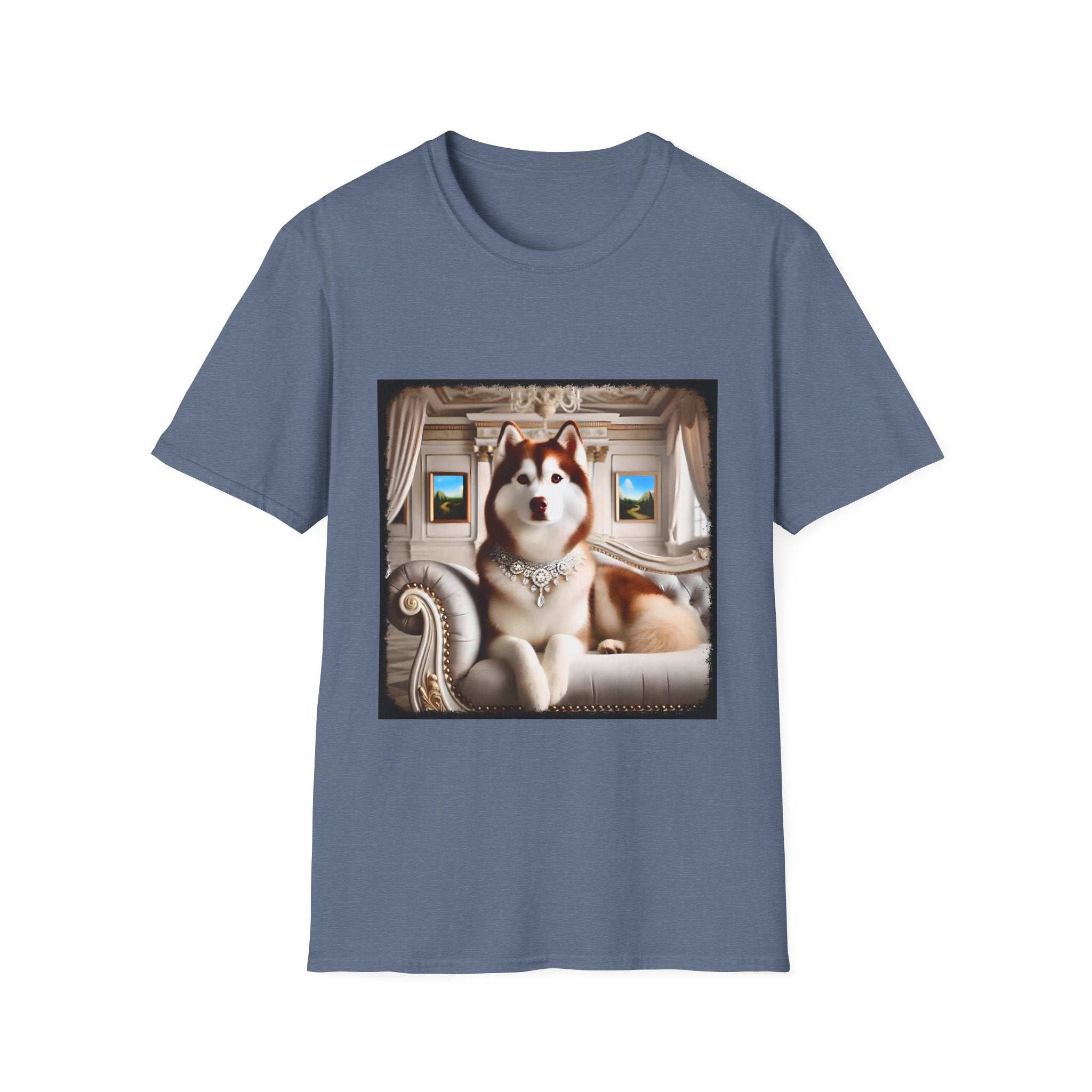 Siberian Husky Red Princess | Unisex Dog T-Shirt