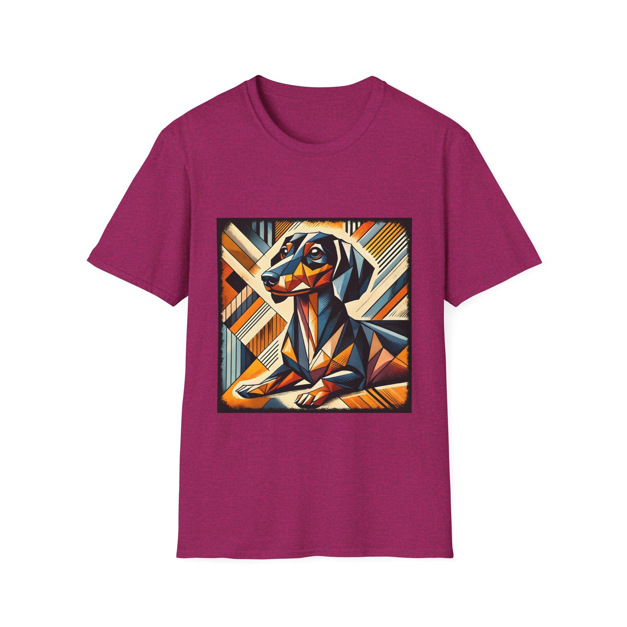 Dachshund Bold Geometric | Unisex Dog T-Shirt