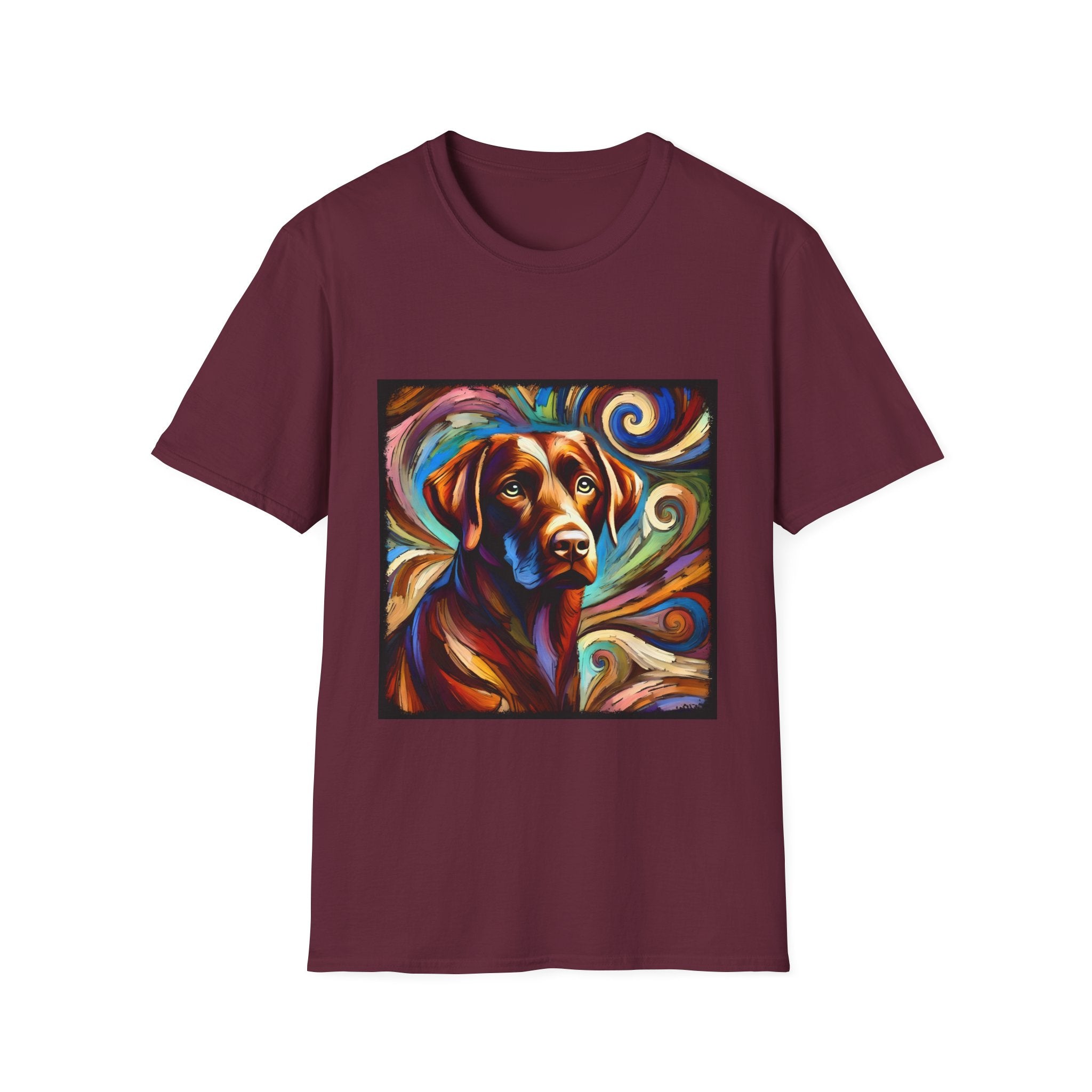 Labrador Retriever Bold Swirl | Unisex Dog T-Shirt
