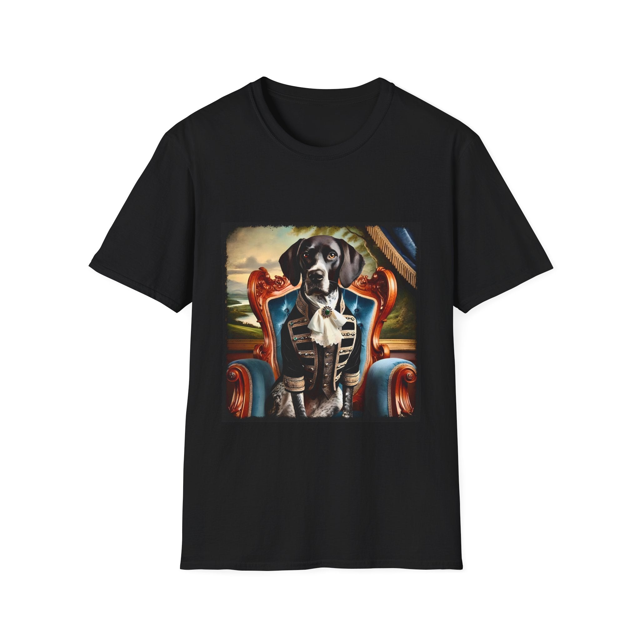 German Shorthaired Pointer Velvet Duke | Unisex Dog T-Shirt