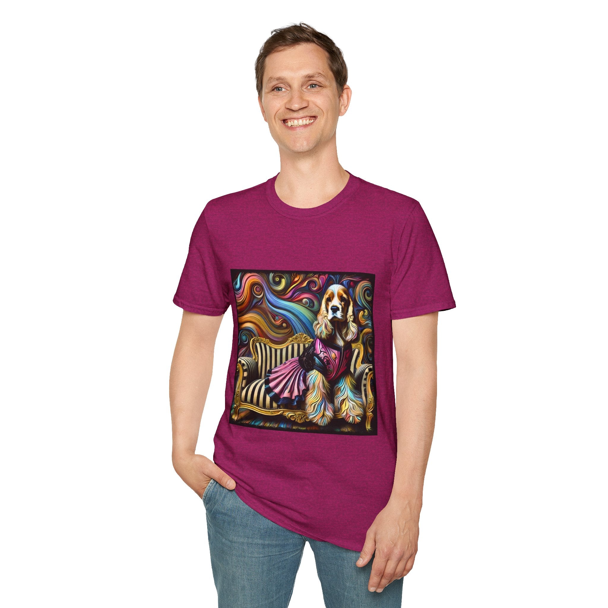 Cocker Spaniel Princess Rocker | Unisex Dog T-Shirt