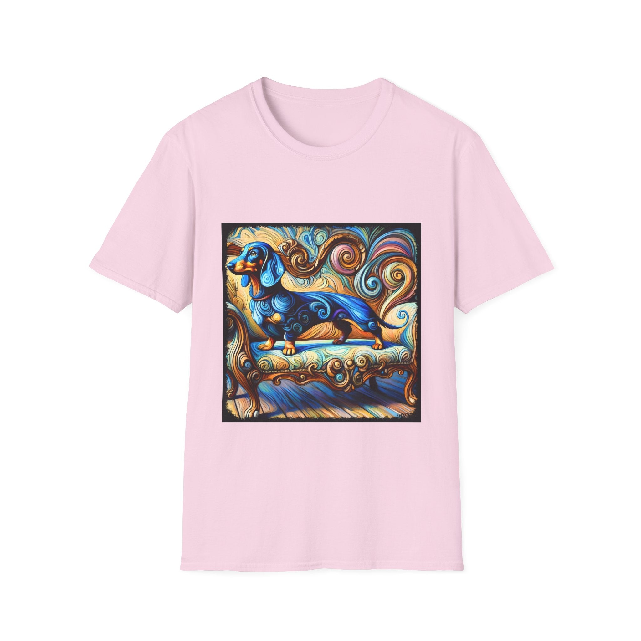 Dachshund Blue Dream Swirl | Unisex Dog T-Shirt