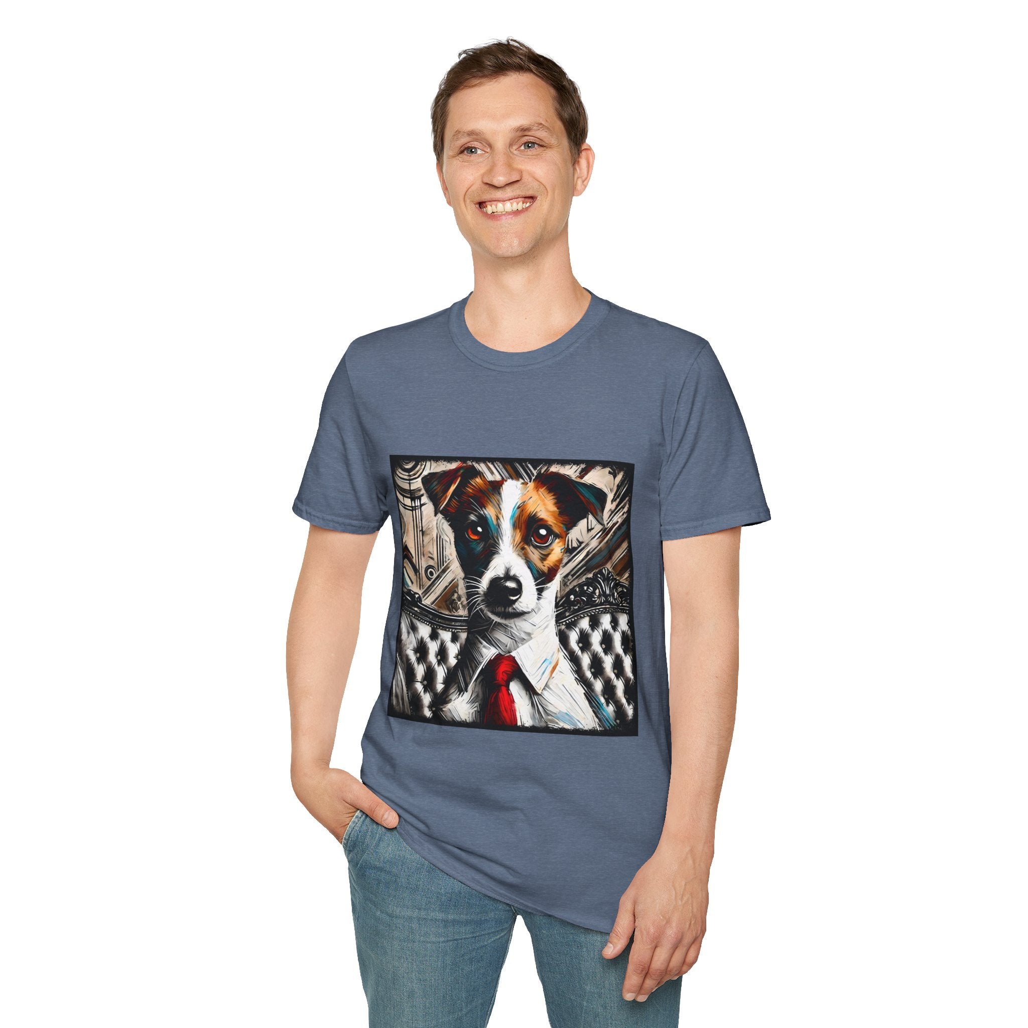 Jack Russell Distinguished Gentleman | Unisex Dog T-Shirt