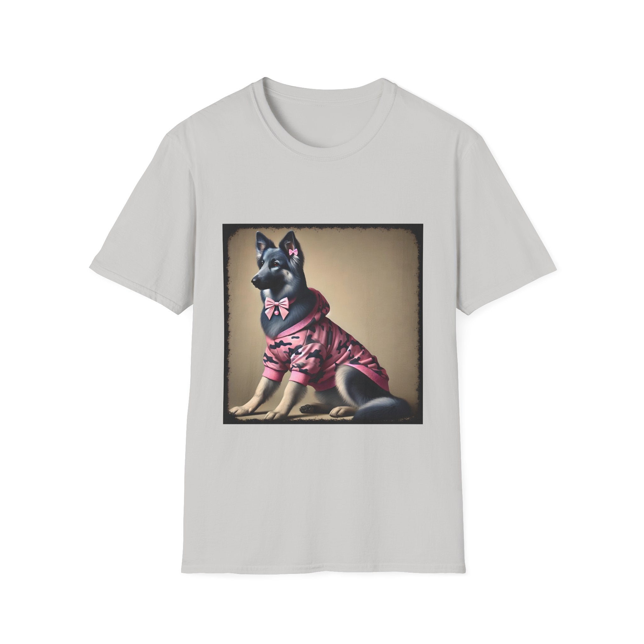 German Shepherd Camo Cutie | Unisex Dog T-Shirt