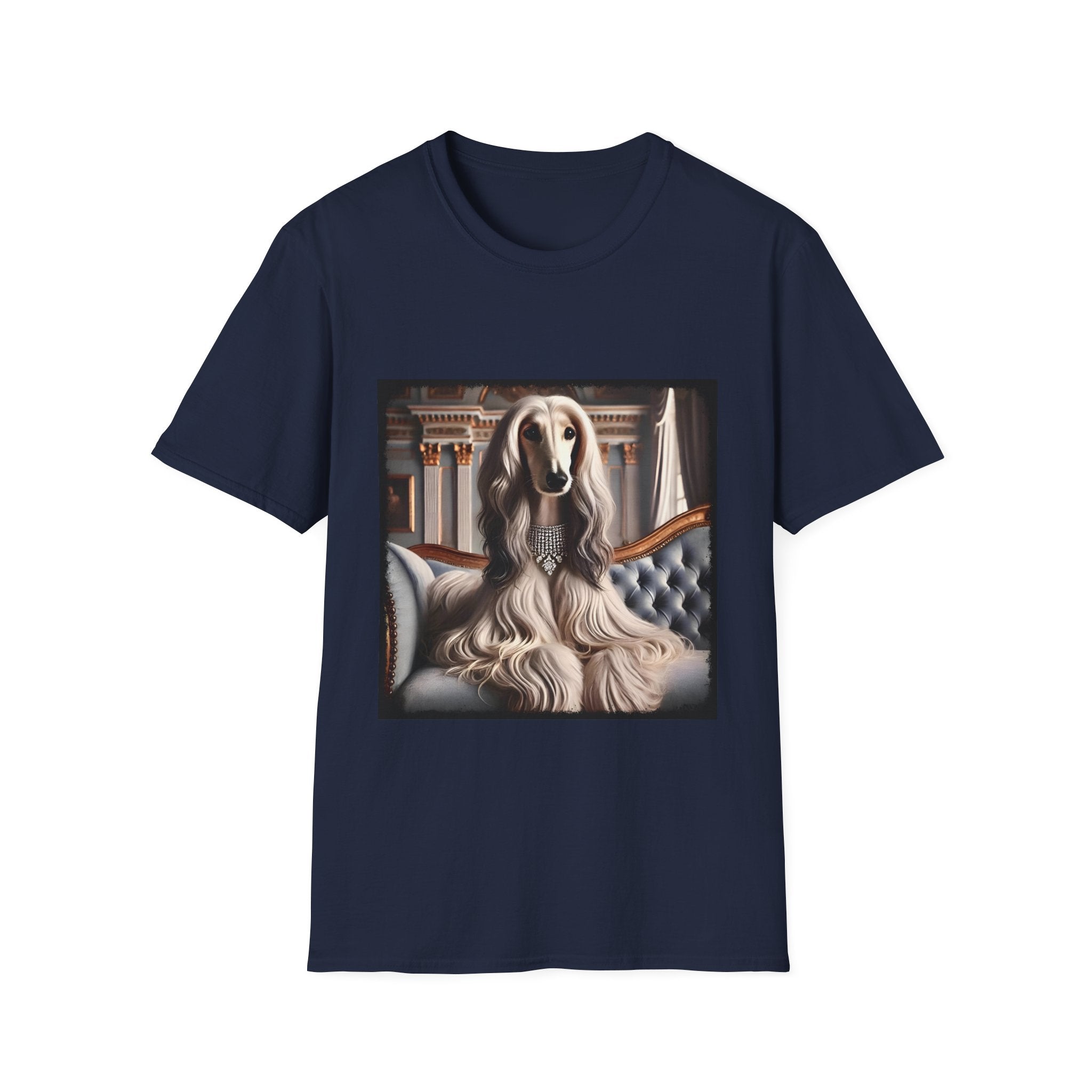 Afghan Hound Status Sniffer | Unisex Dog T-Shirt