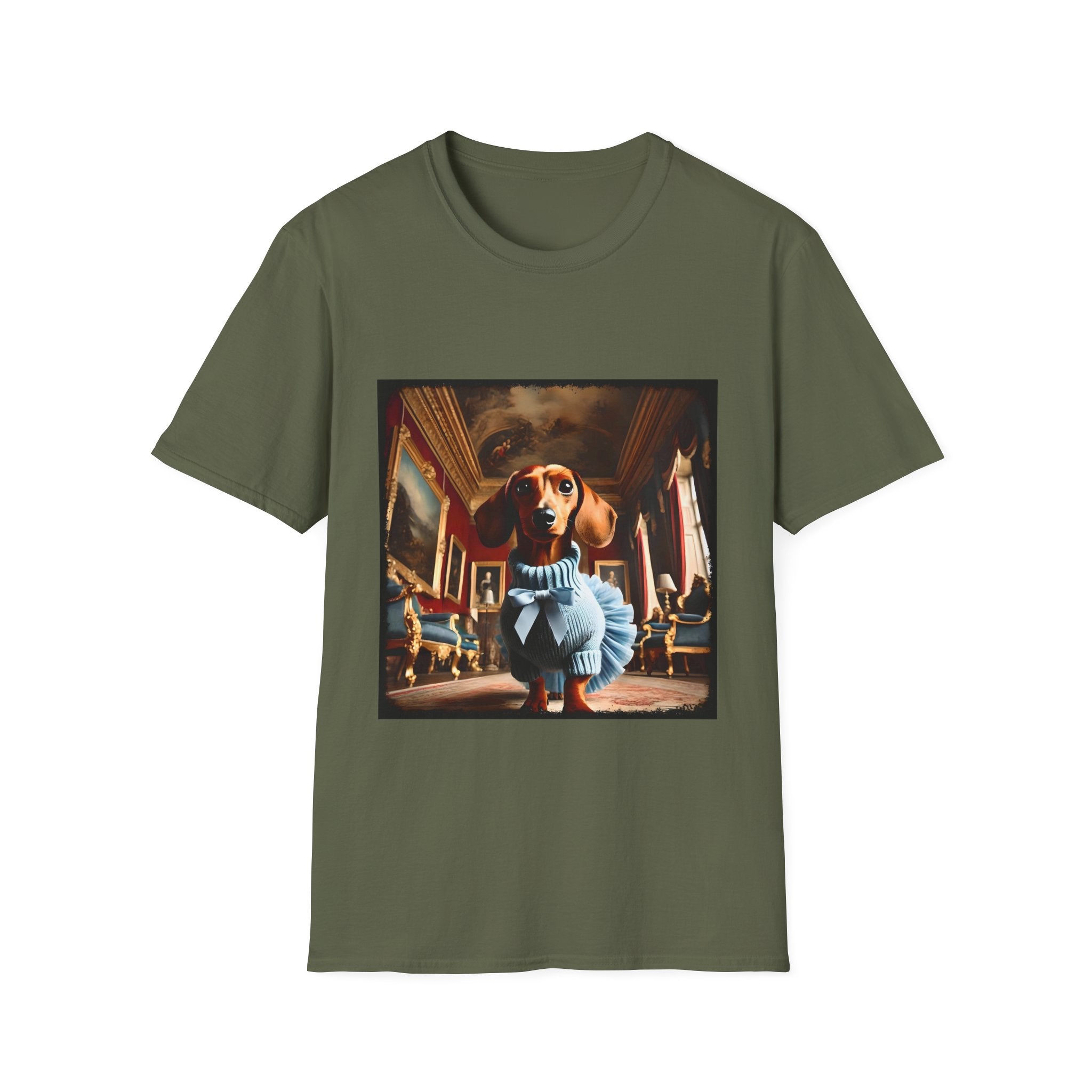 Dachshund Hidden Heiress | Unisex Dog T-Shirt