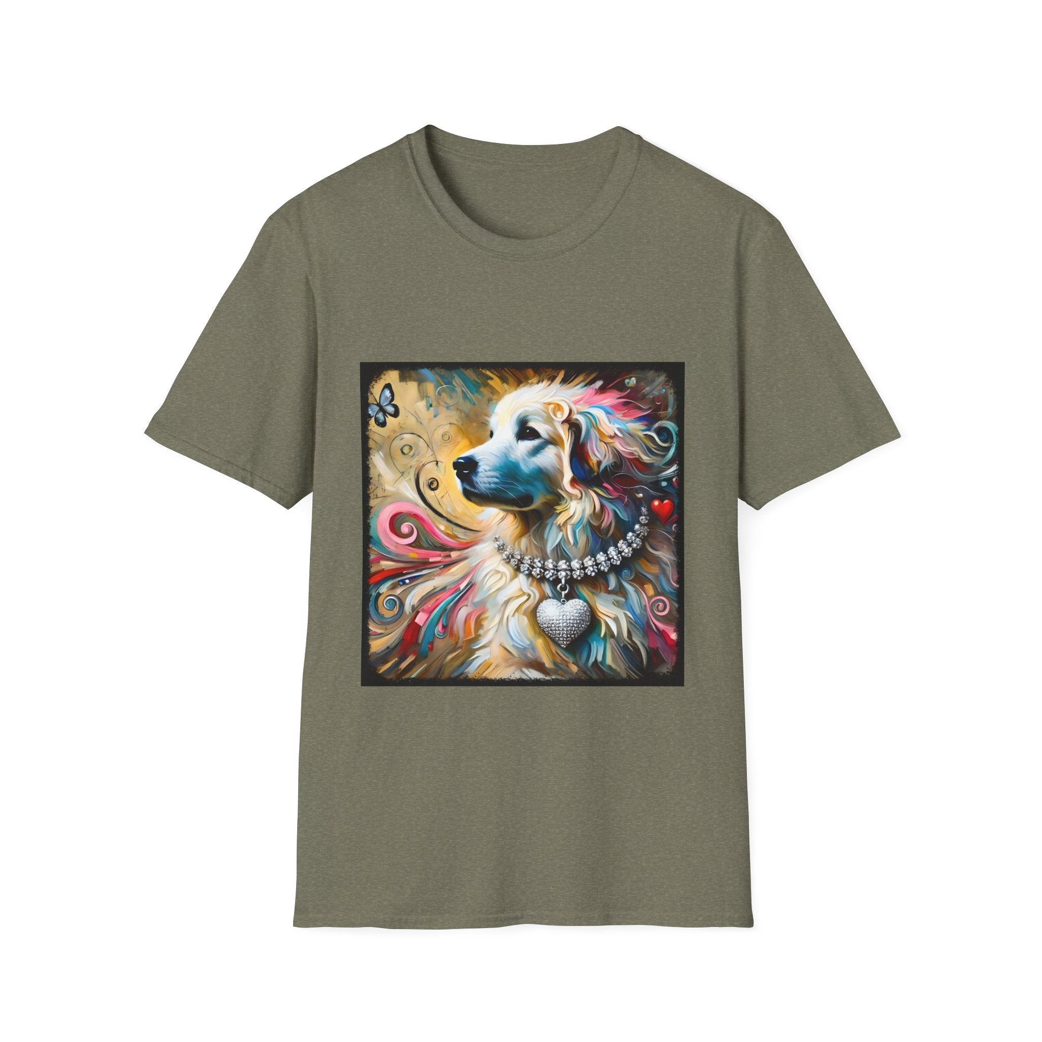 Great Pyrenees Blissful Swirl | Unisex Dog T-Shirt