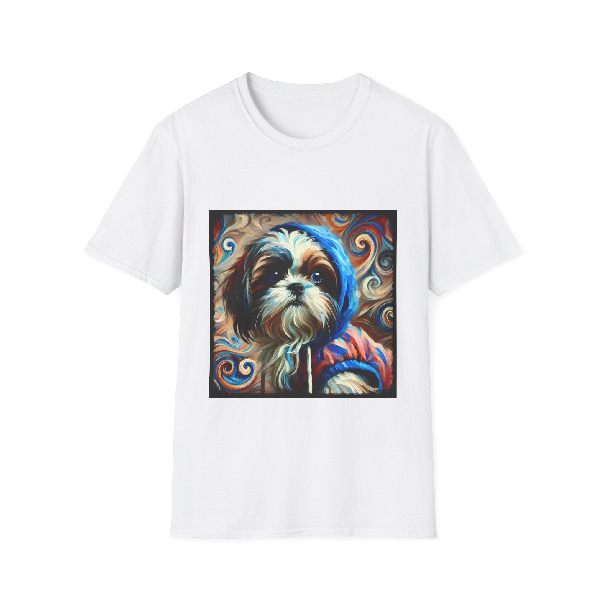 Shih Tzu Lowkey Swirl | Unisex Dog T-Shirt