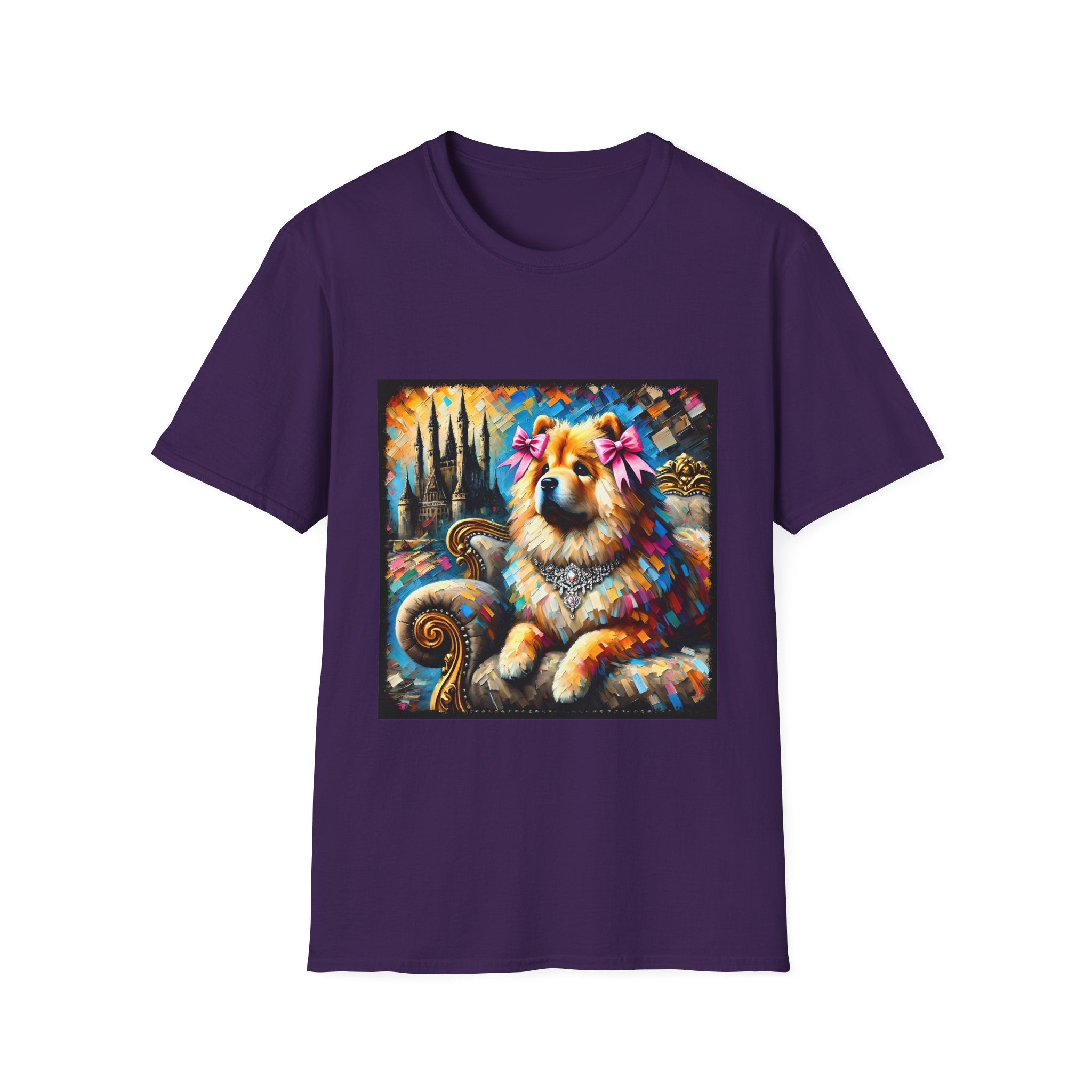 Chow Chow Diamond Princess Classic | Unisex Dog T-Shirt
