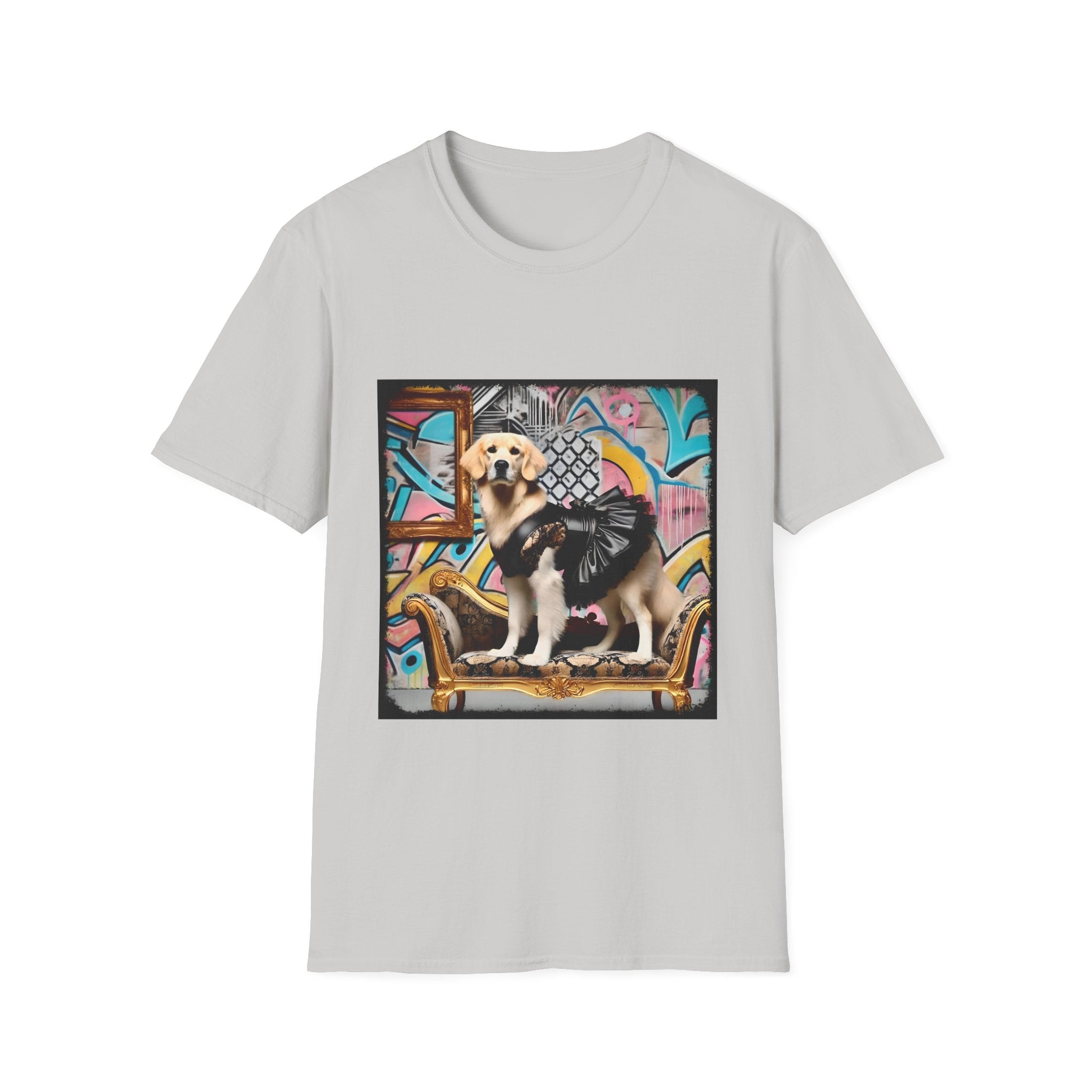 Golden Retriever Urban Chic | Unisex Dog T-Shirt