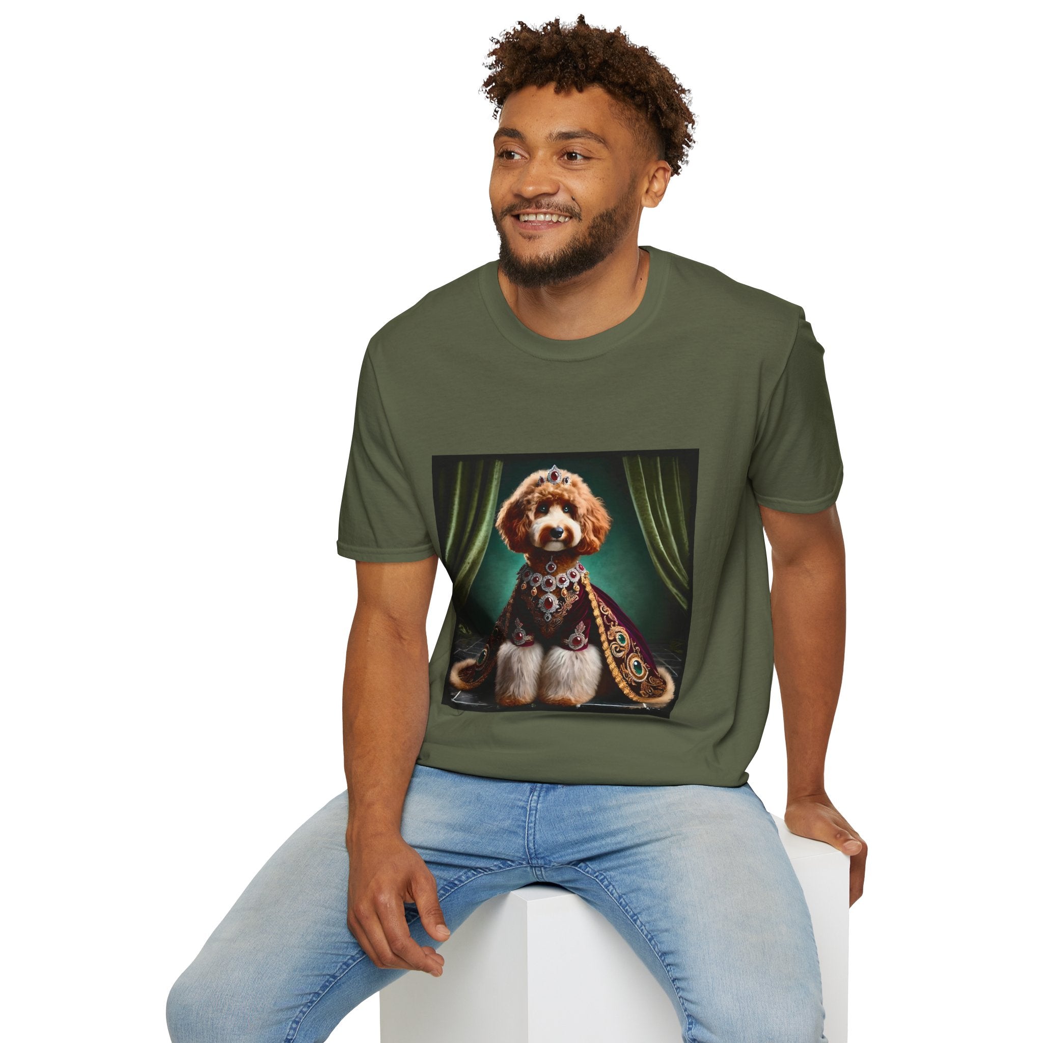 Aussiedoodle Ruby Royal | Unisex Dog T-Shirt