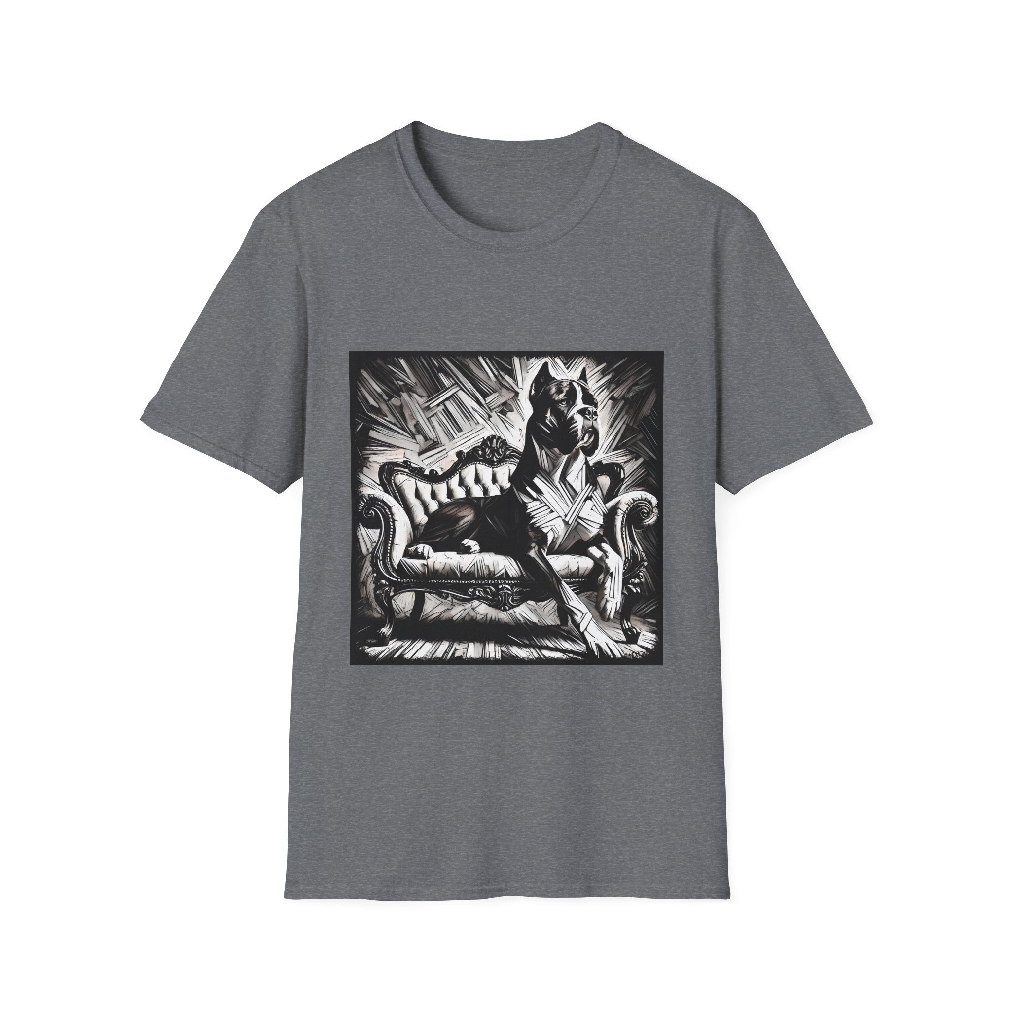 Cane Corso B&W Bold | Unisex Dog T-Shirt