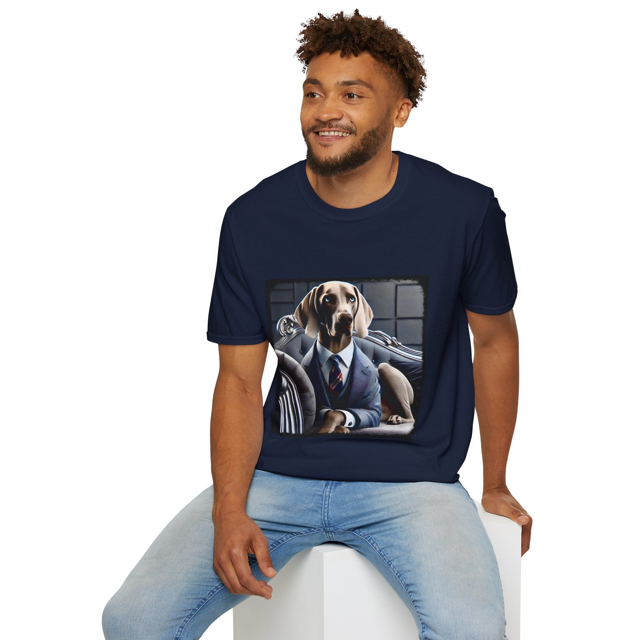 Weimaraner Suave Suitor | Unisex Dog T-Shirt