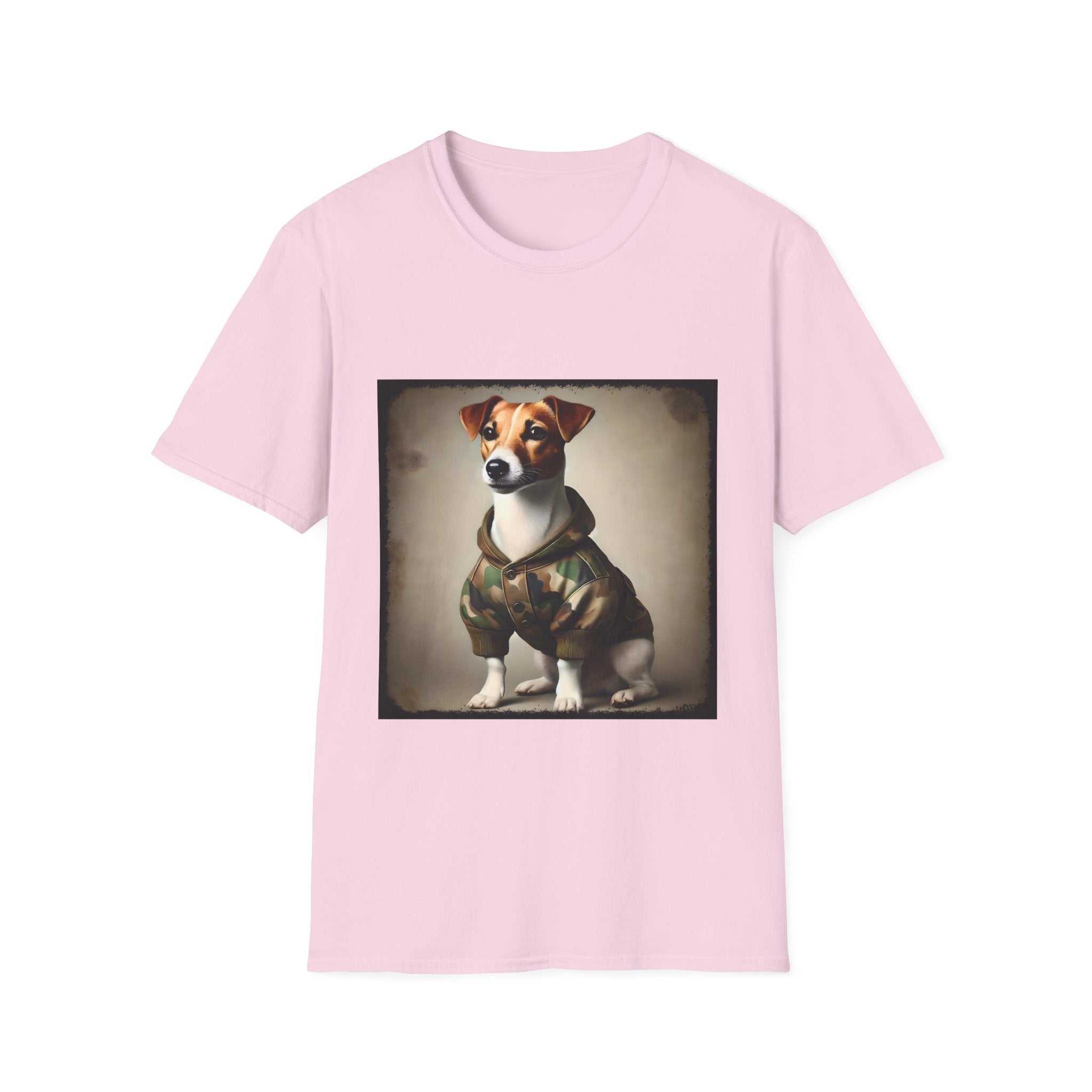 Jack Russell Terrier Camo Cutie | Unisex Dog T-Shirt