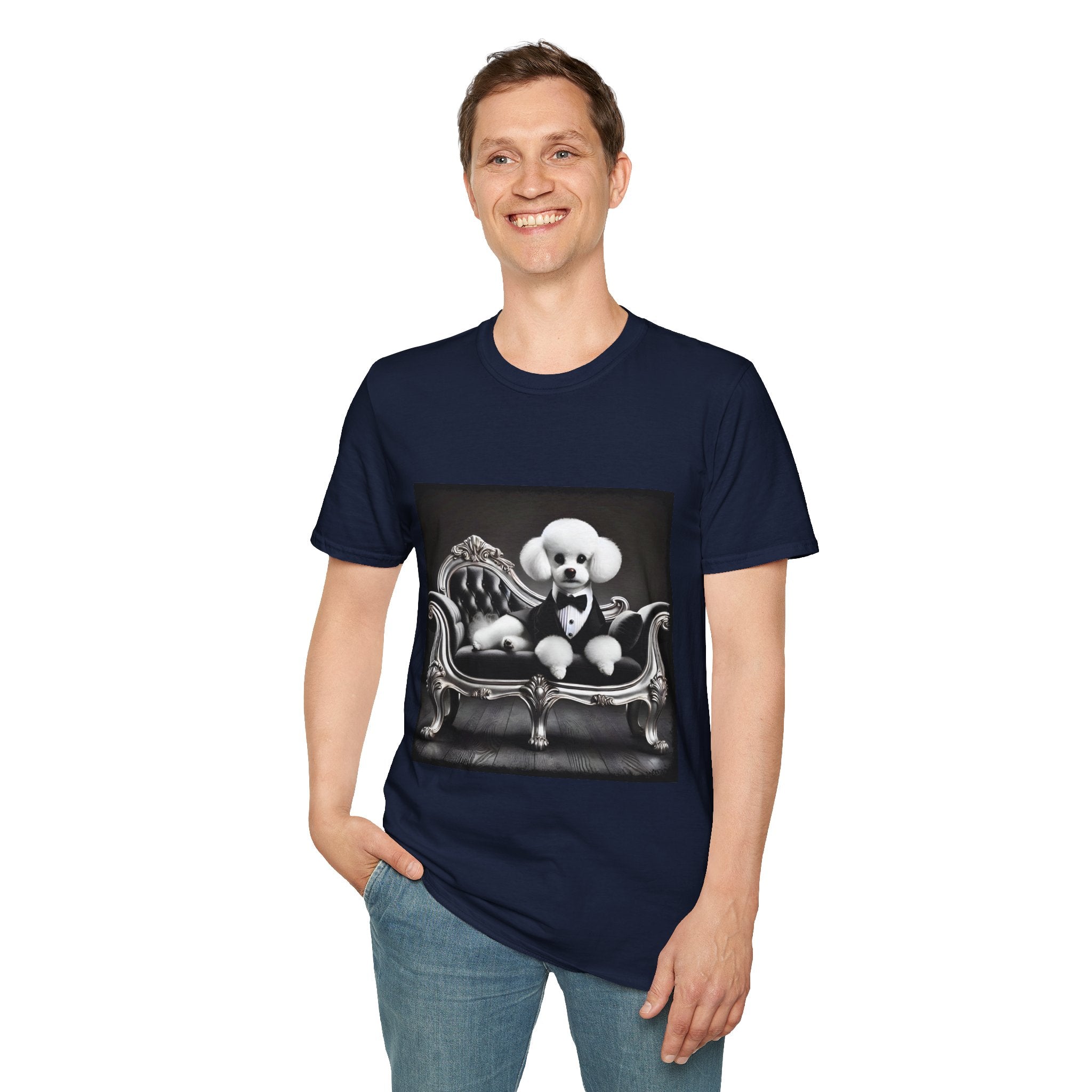 Bichon Frise Tux Luxe | Unisex Dog T-Shirt