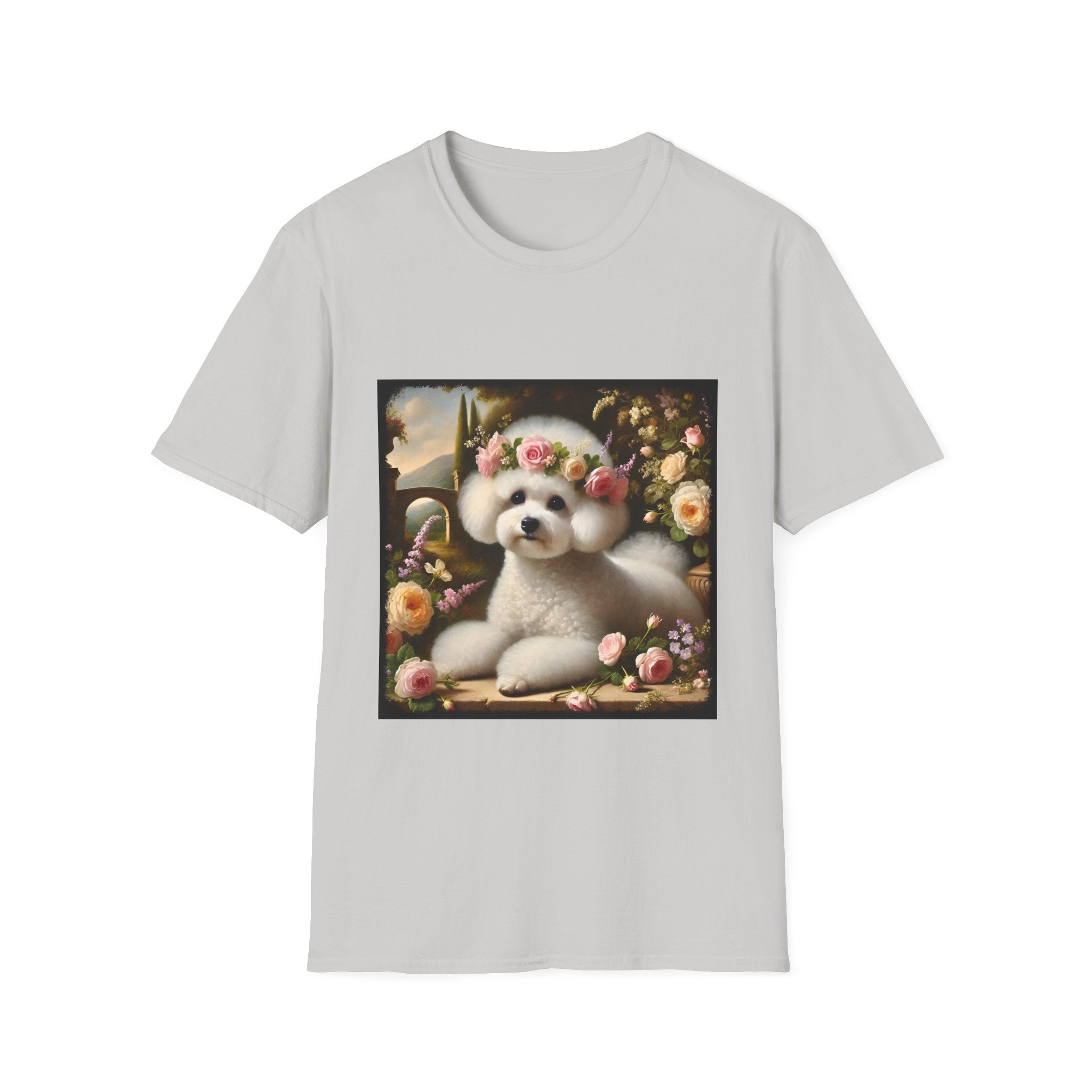 Bichon Frise Botanical Beauty | Unisex Dog T-Shirt