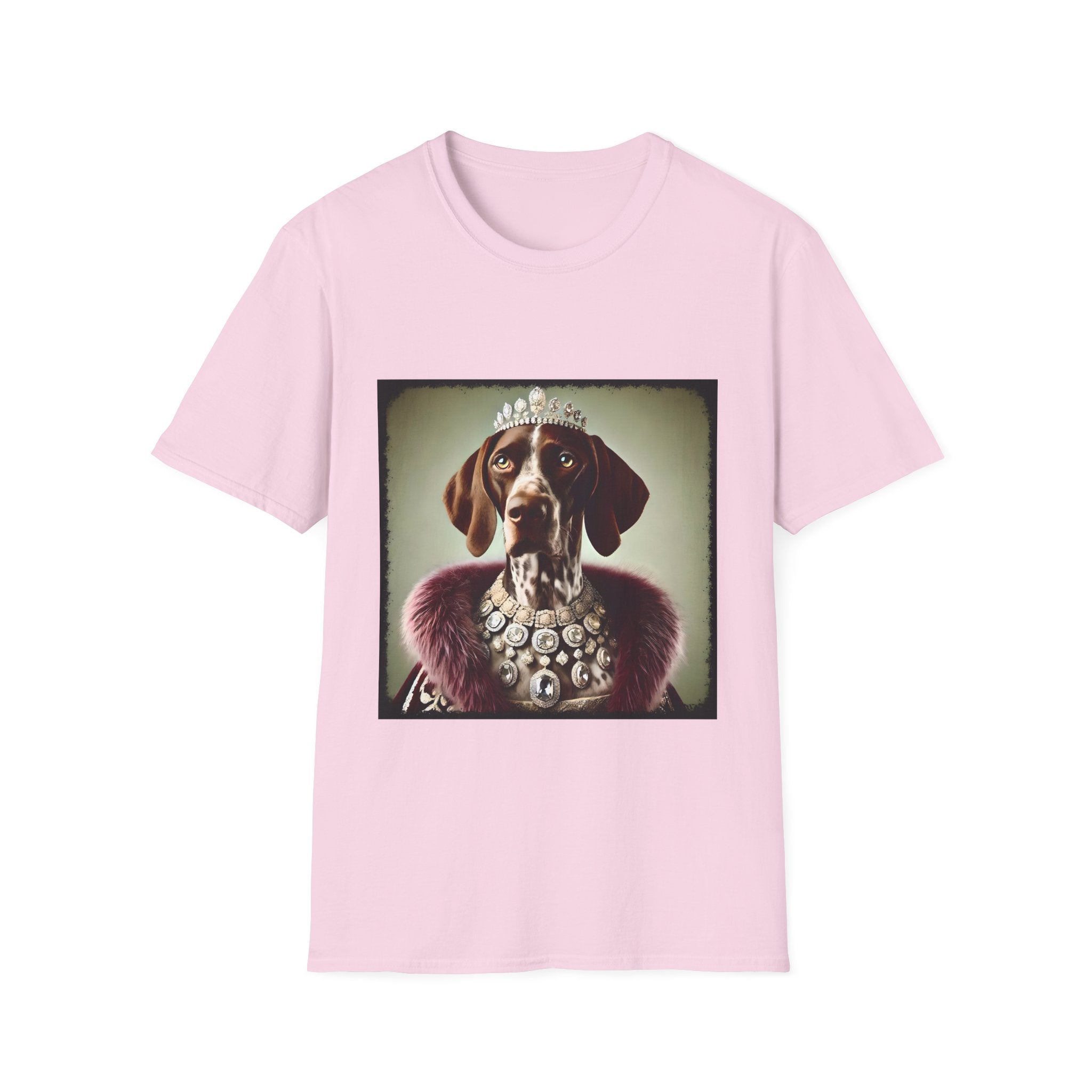 German Shorthaired Pointer Crystal Queen | Unisex Dog T-Shirt