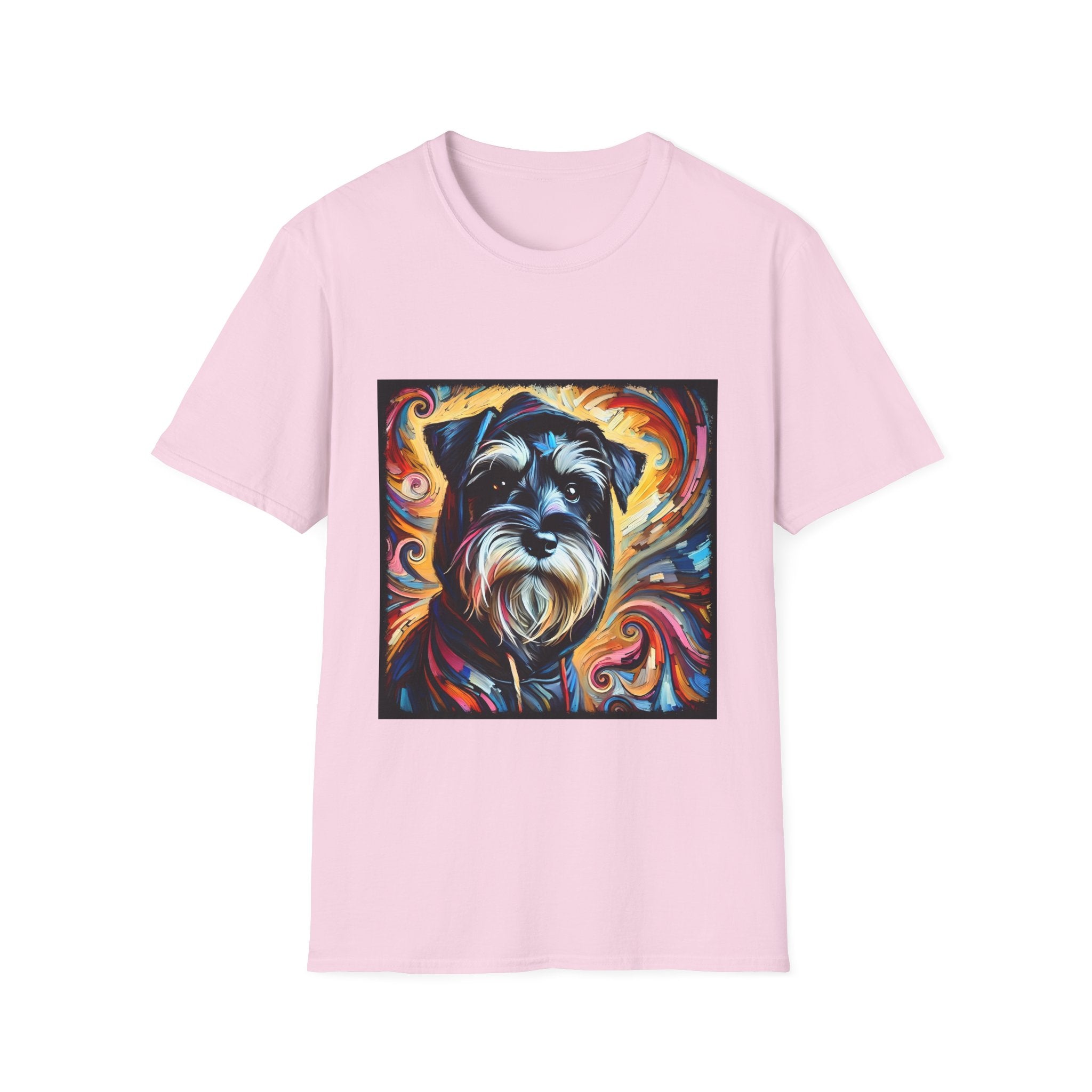 Schnauzer Hoodie Swirl | Unisex Dog T-Shirt