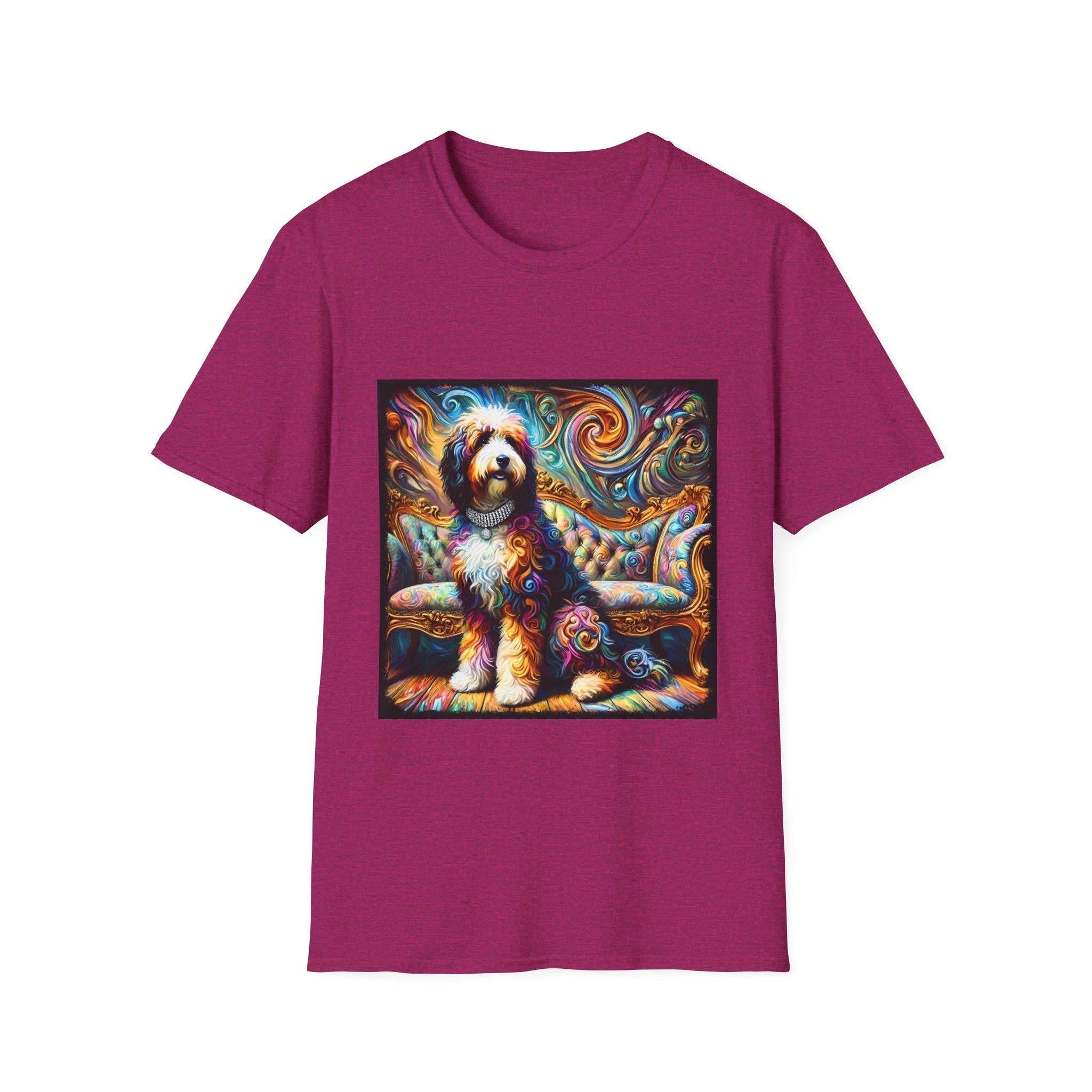 Bernedoodle Vivid Swirl | Unisex Dog T-Shirt