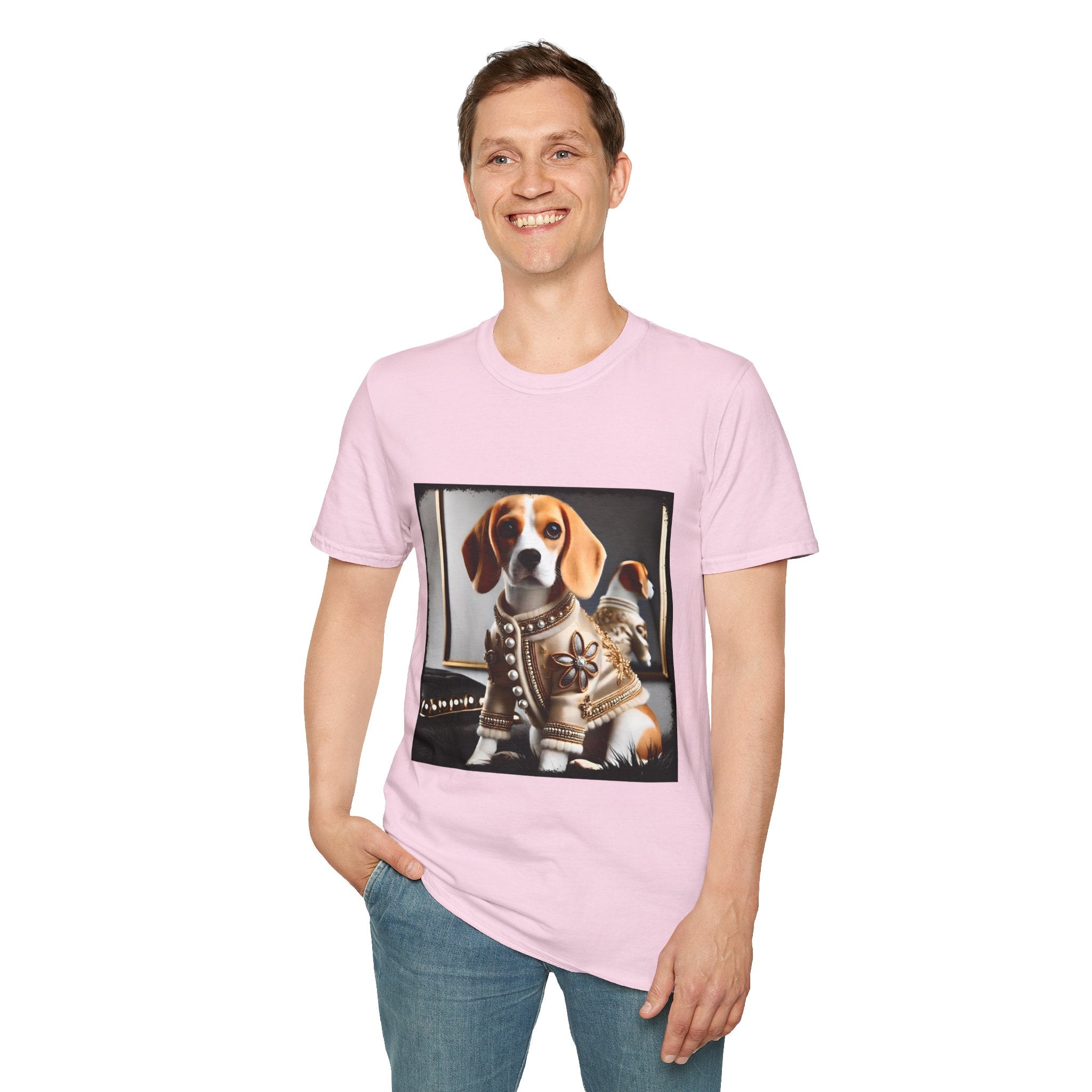Beagle Golden Girl | Unisex Dog T-Shirt
