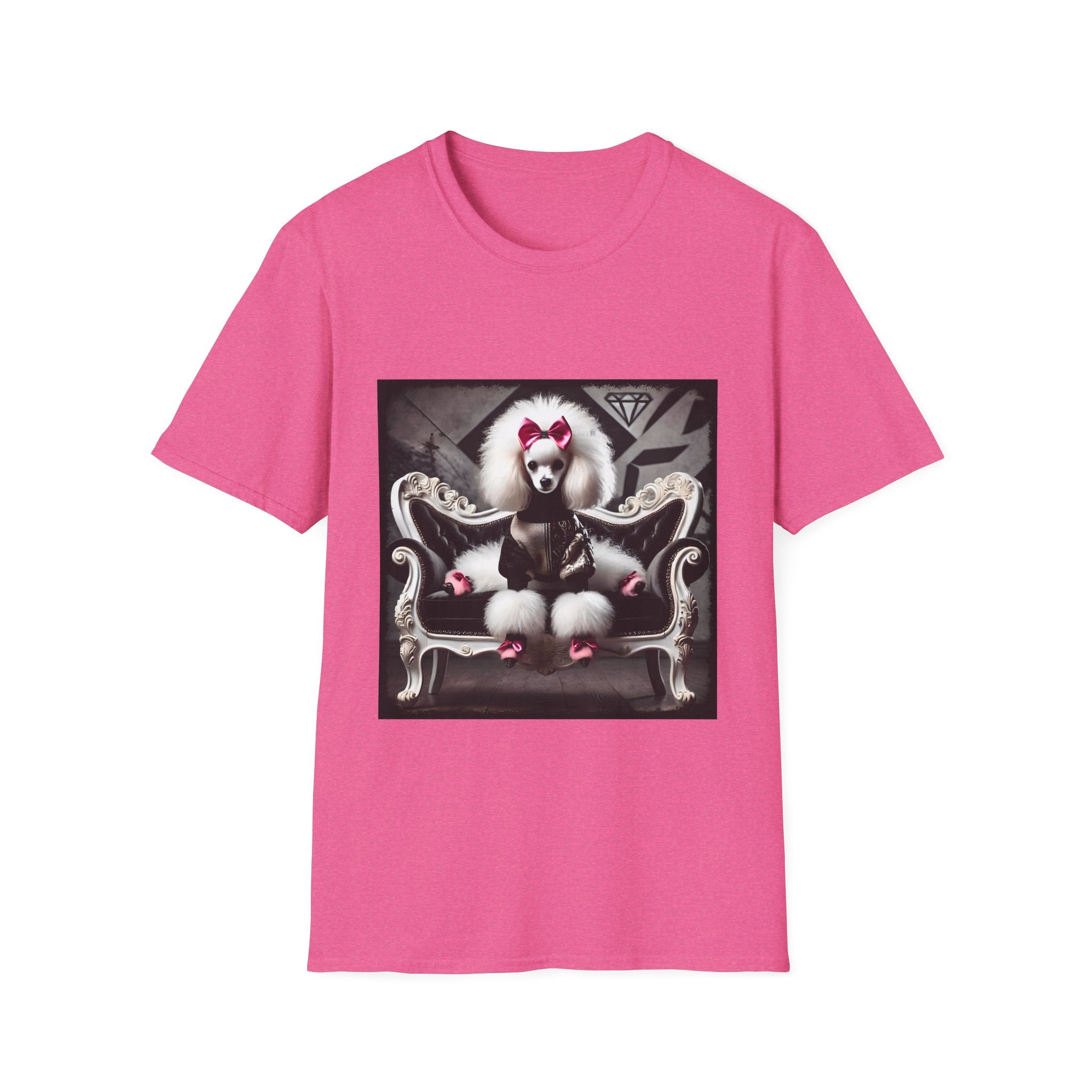 Poodle High Fashion Diva | Unisex Dog T-Shirt