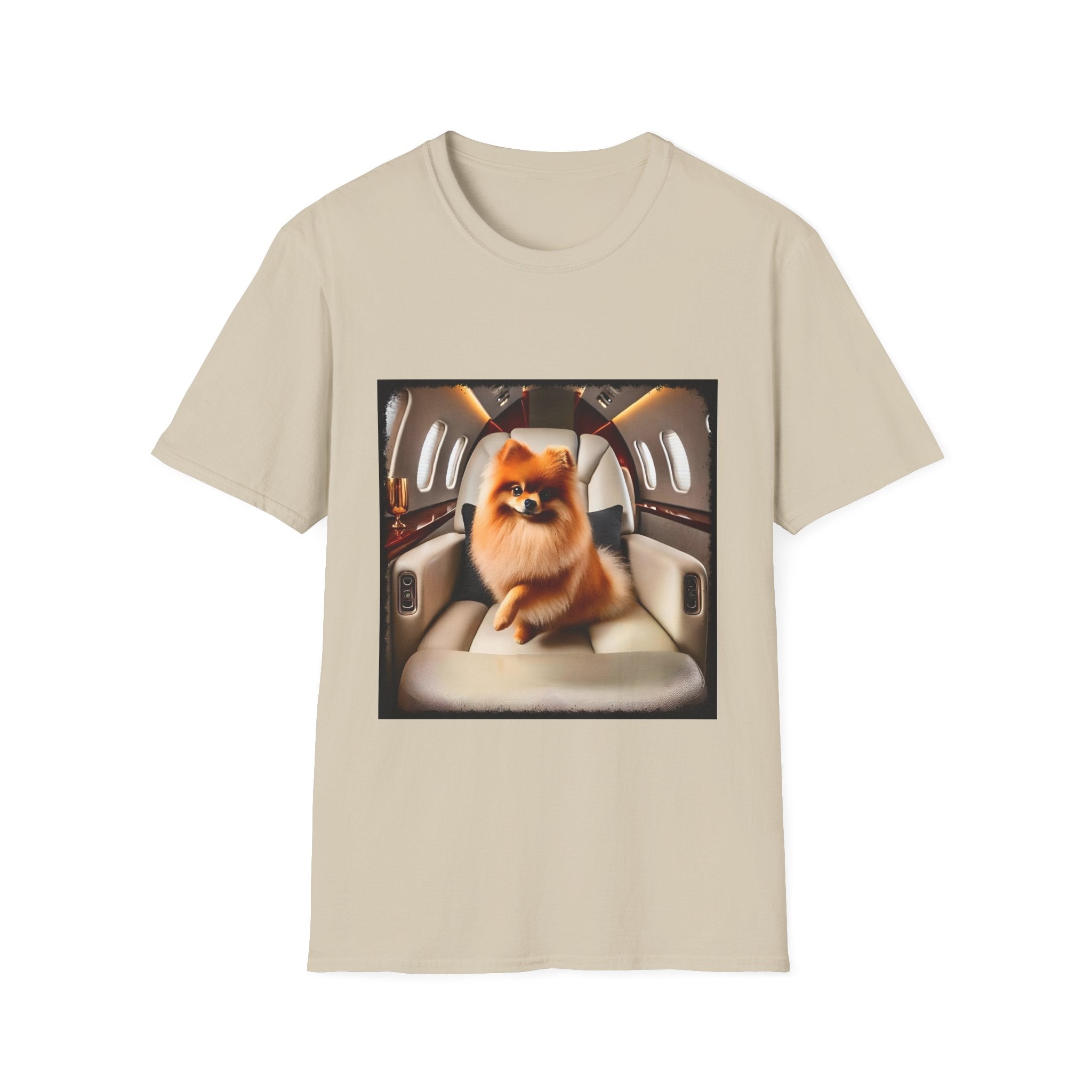 Pomeranian Jet Setter | Unisex Dog T-Shirt