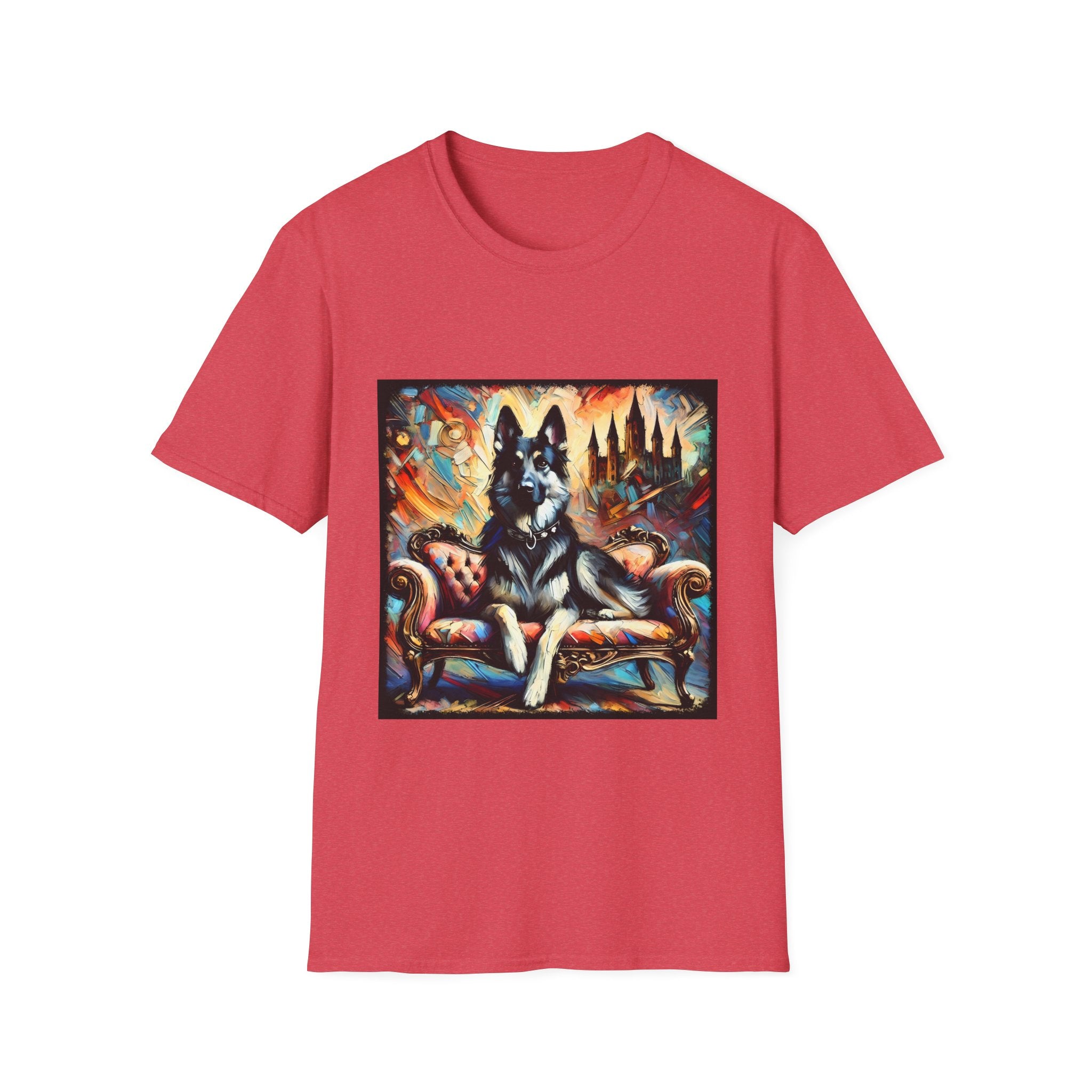 German Shepherd Vibrant Classic | Unisex Dog T-Shirt